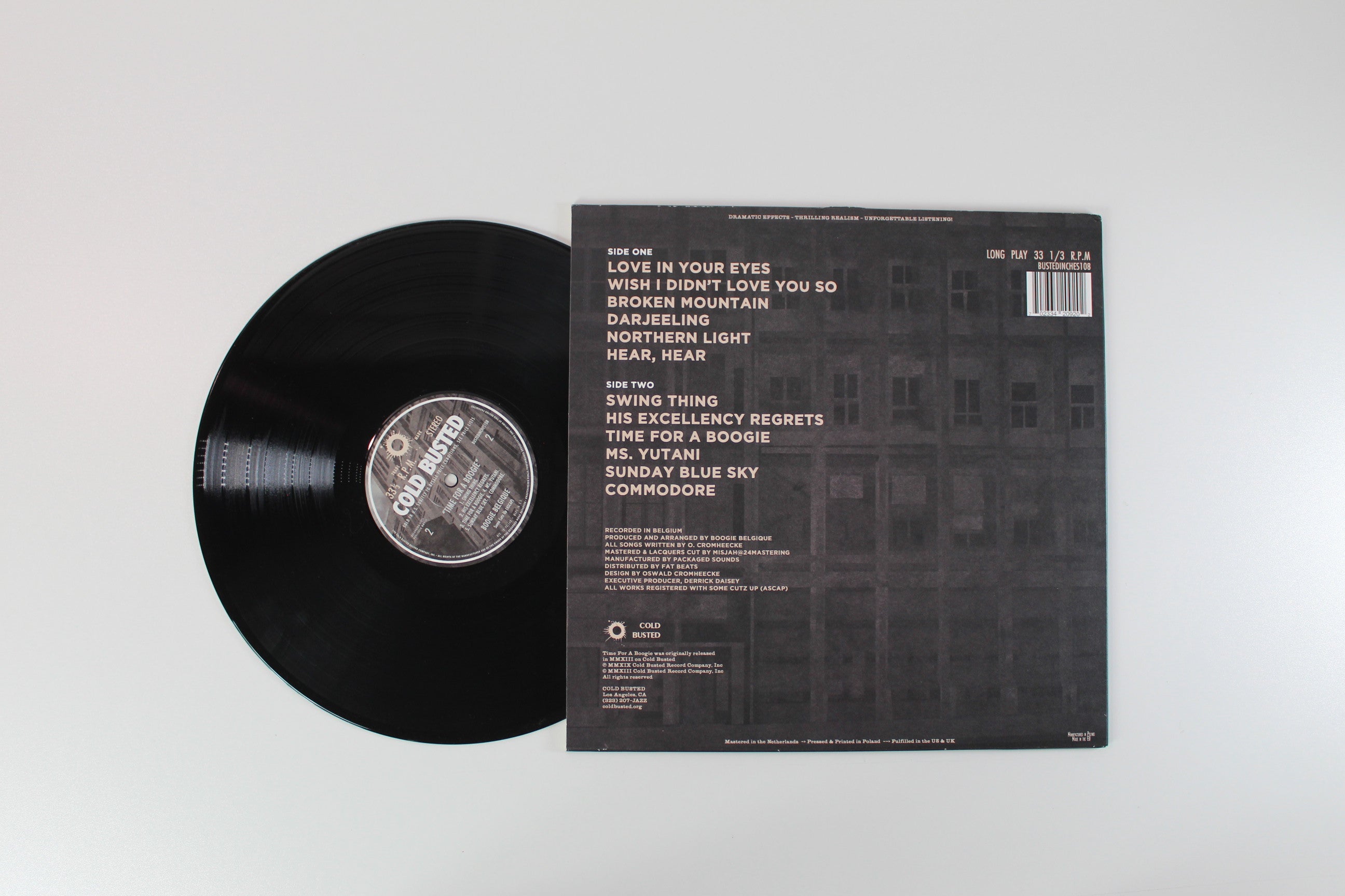 Boogie Belgique - Time For A Boogie Ltd. on Cold Busted