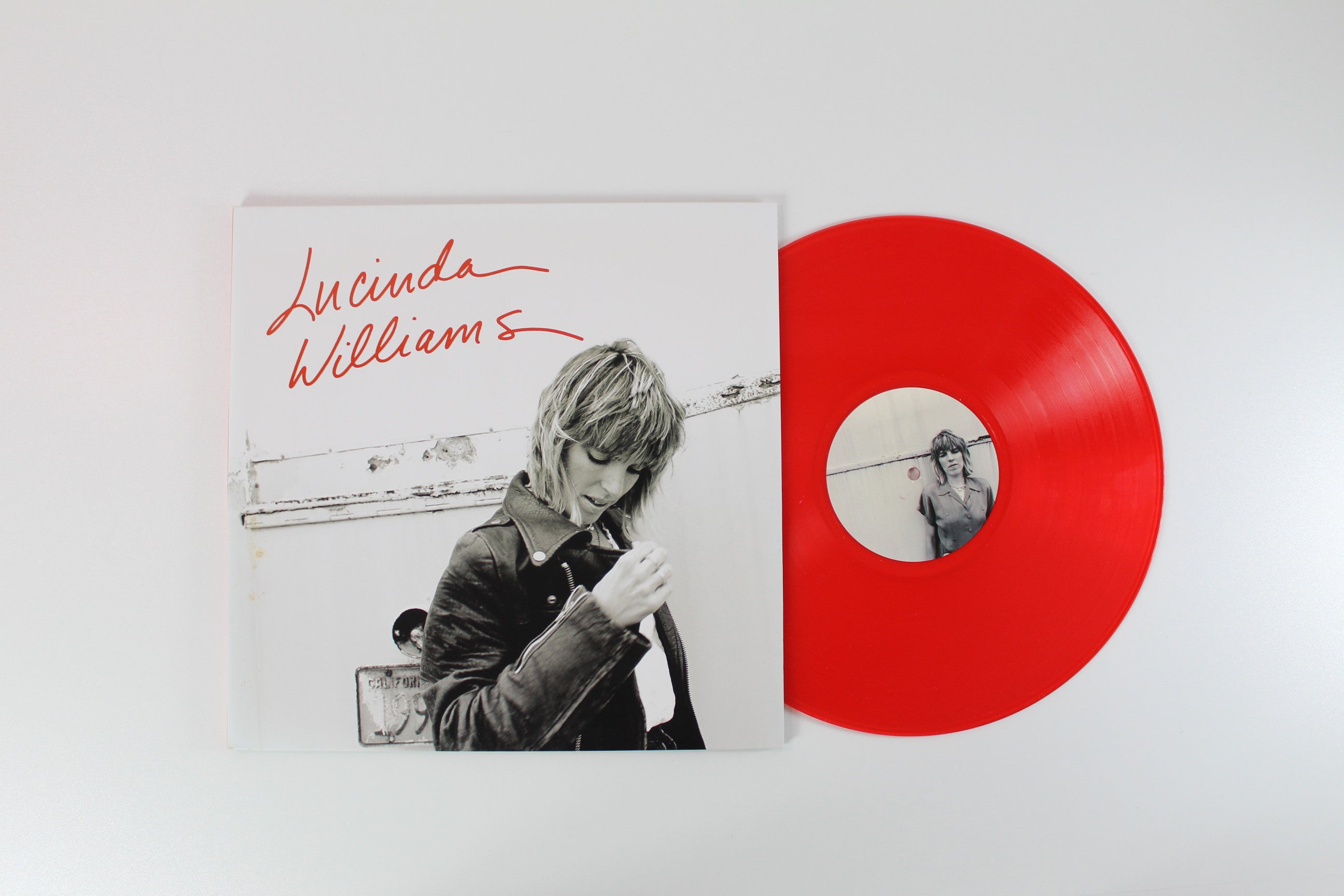 Lucinda Williams - Lucinda Williams on Lucinda Williams Music / Thirty Tigers Red Vinyl Reissue