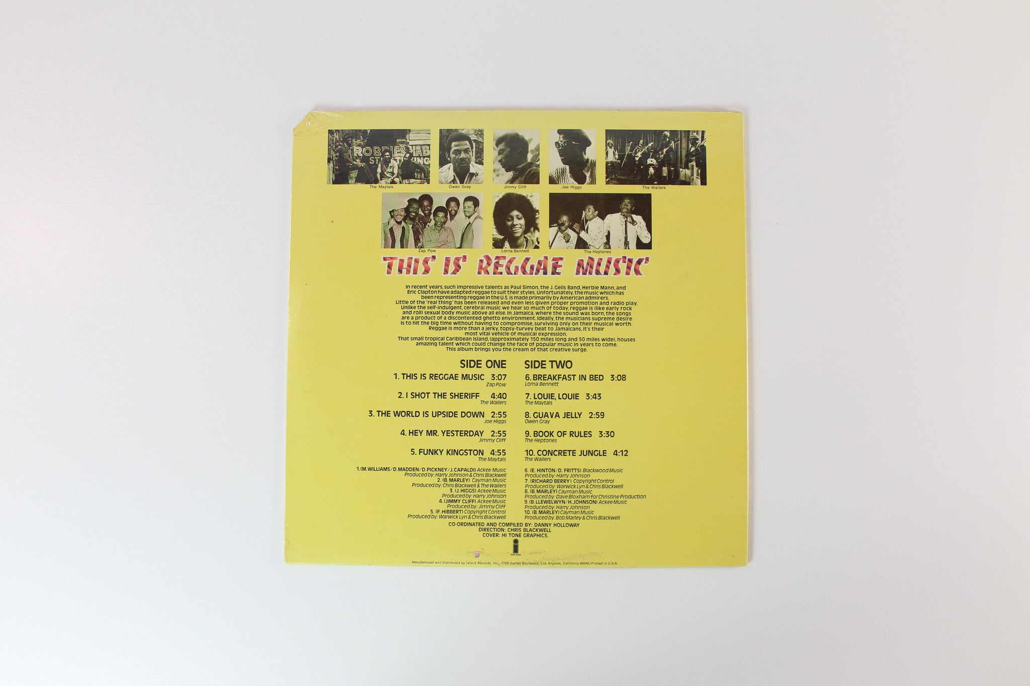 Various - This Is Reggae Music on Island Sealed