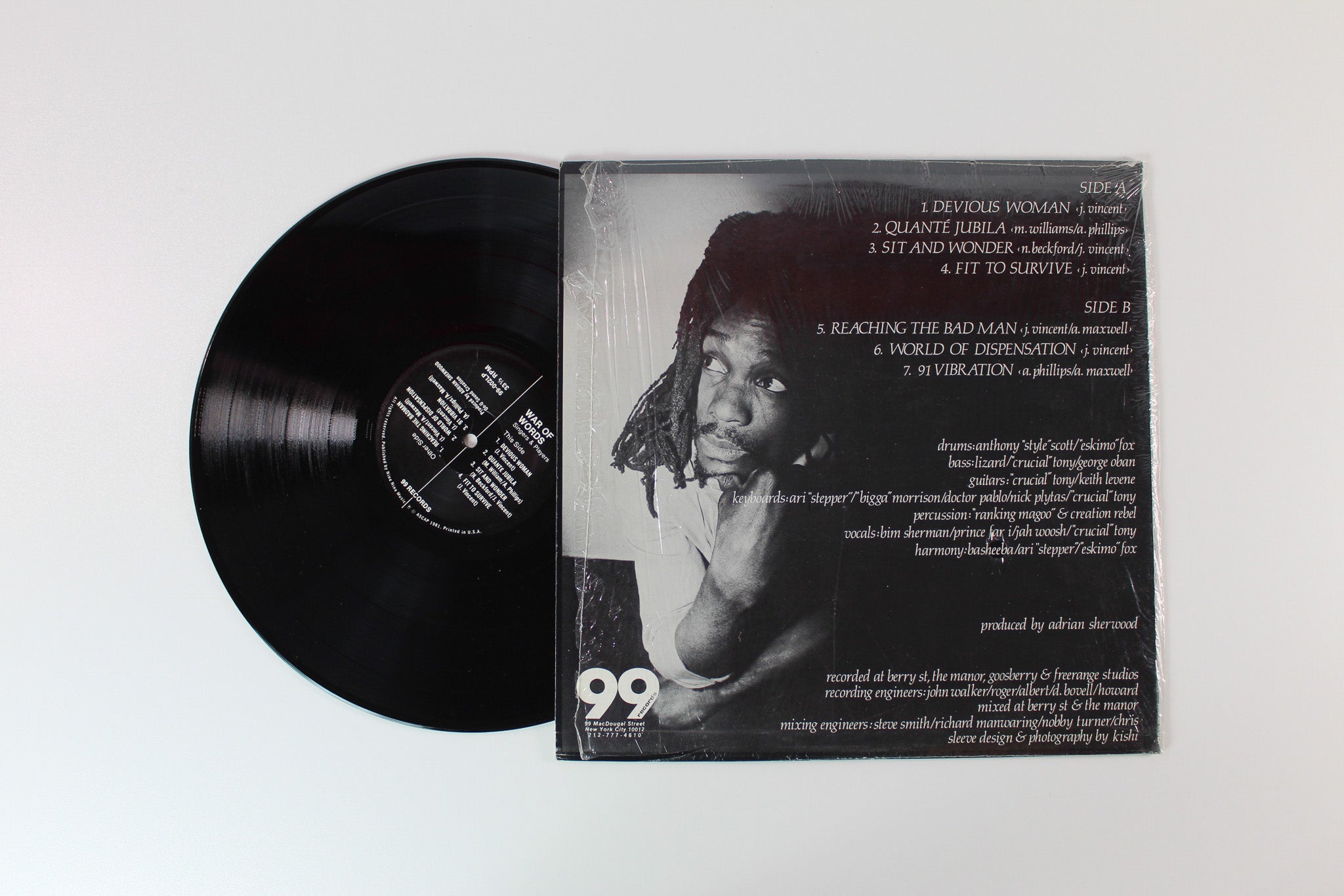 Singers & Players - War Of Words on 99 Records