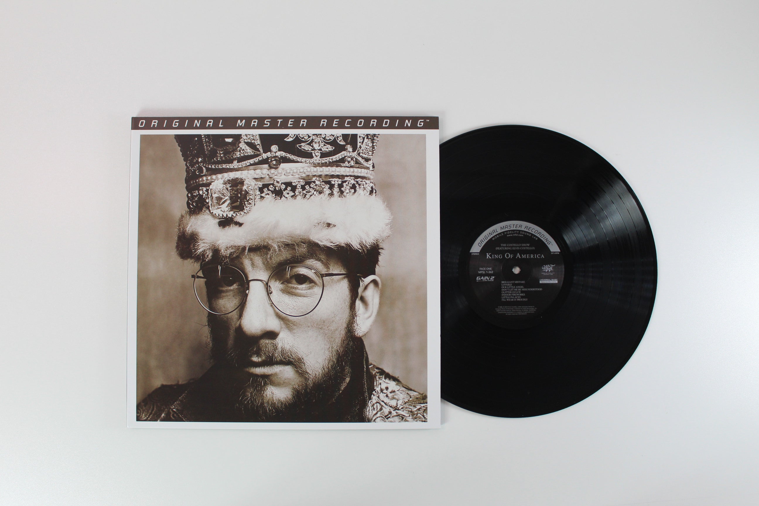 The Costello Show, Elvis Costello - King Of America on Mobile Fidelity Sound Lab Ltd. Numbered Reissue