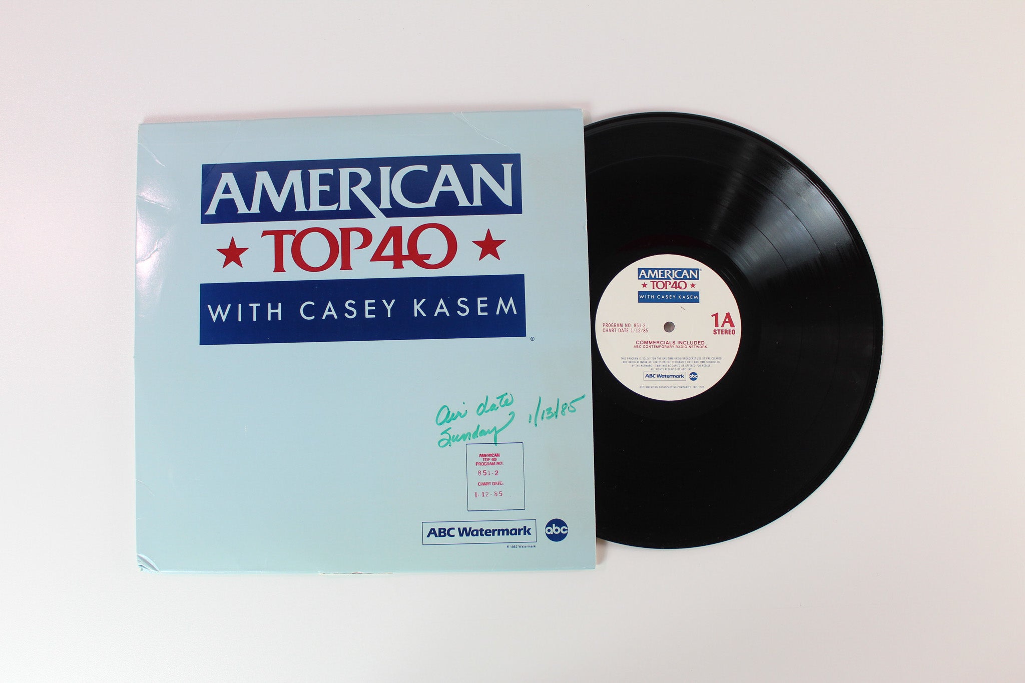 Various - American Top 40 with Casey Kasem (1/12/85) on ABC Watermark