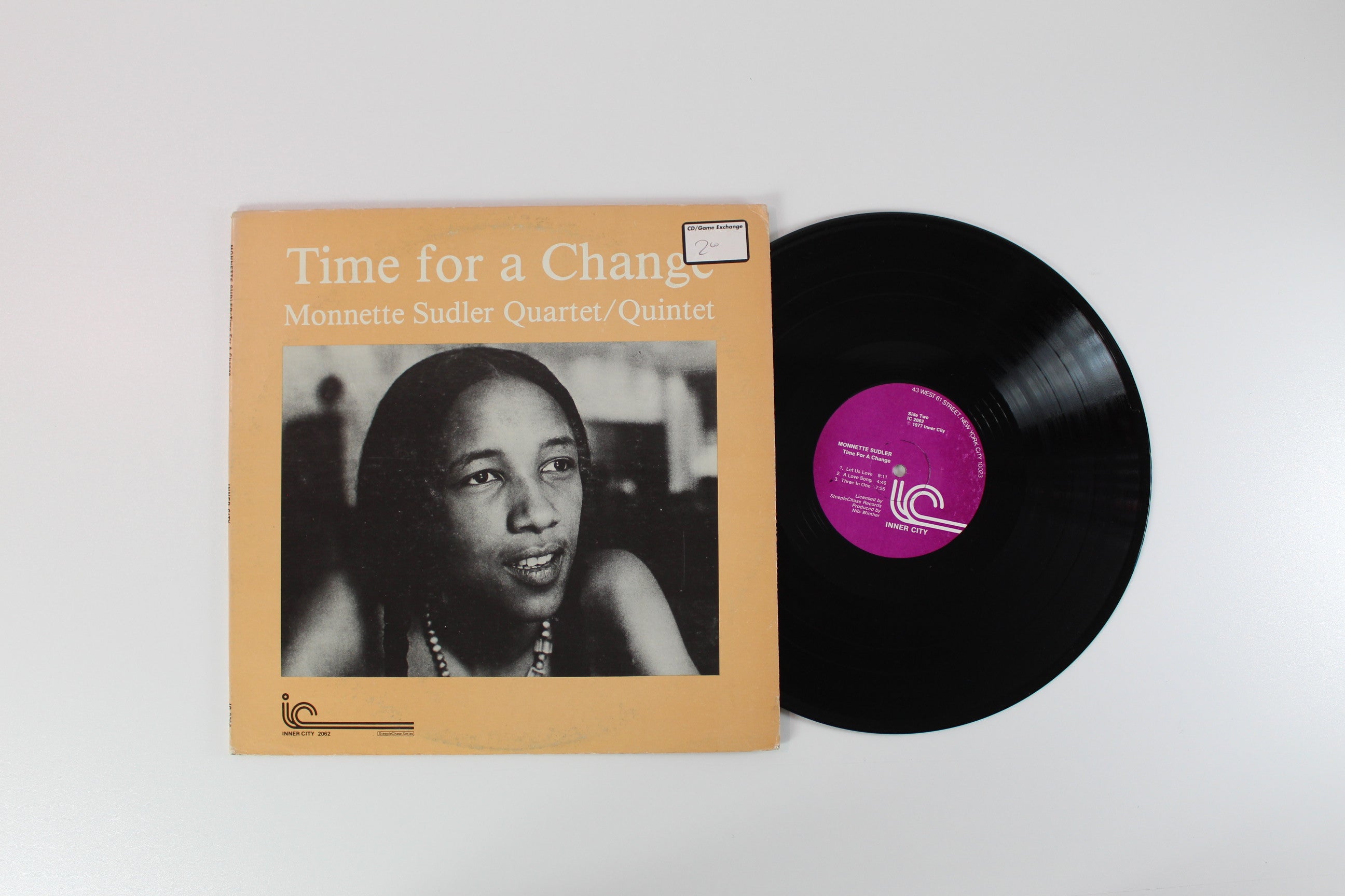 Monnette Sudler Quartet / Quintet - Time For A Change on Inner City Records