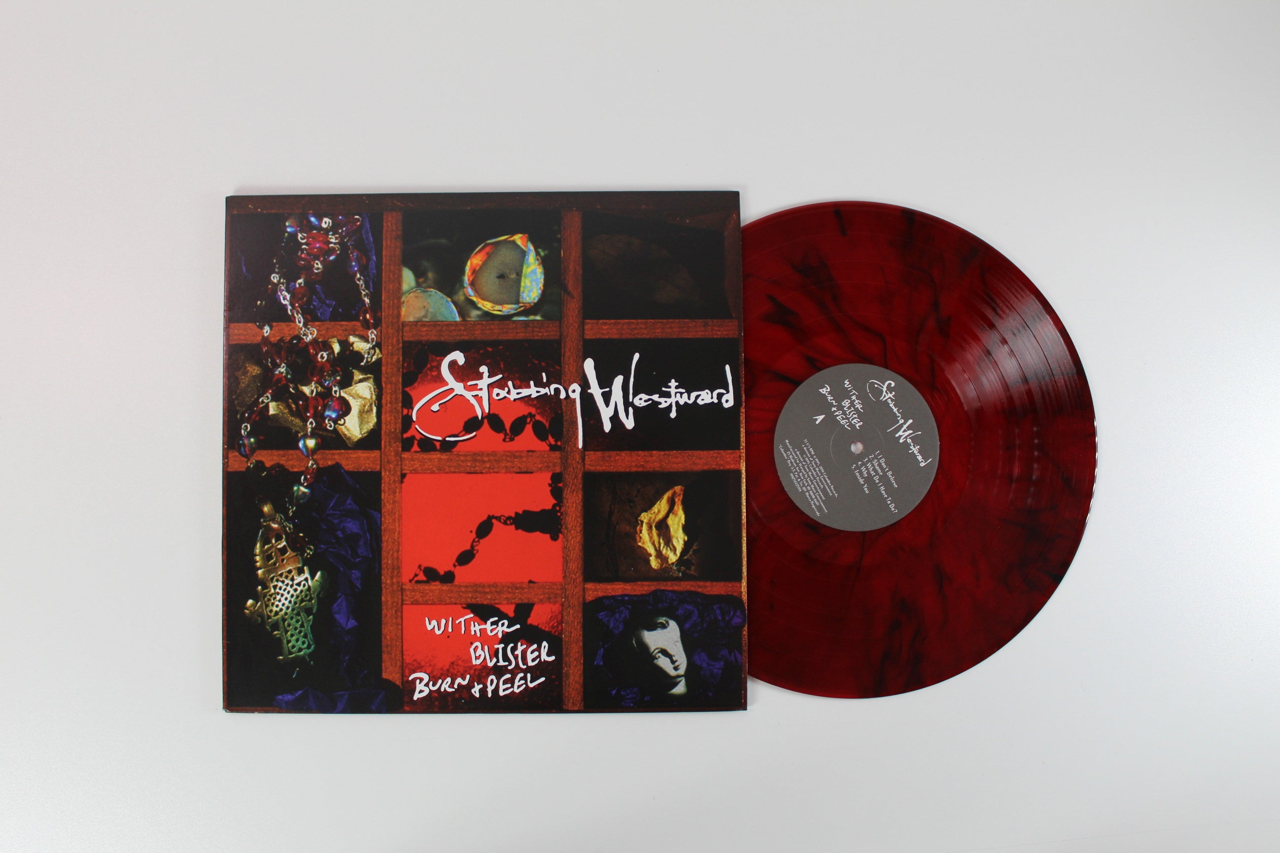 Stabbing Westward - Wither Blister Burn + Peel on Wargod Ltd. Red Smoke Vinyl