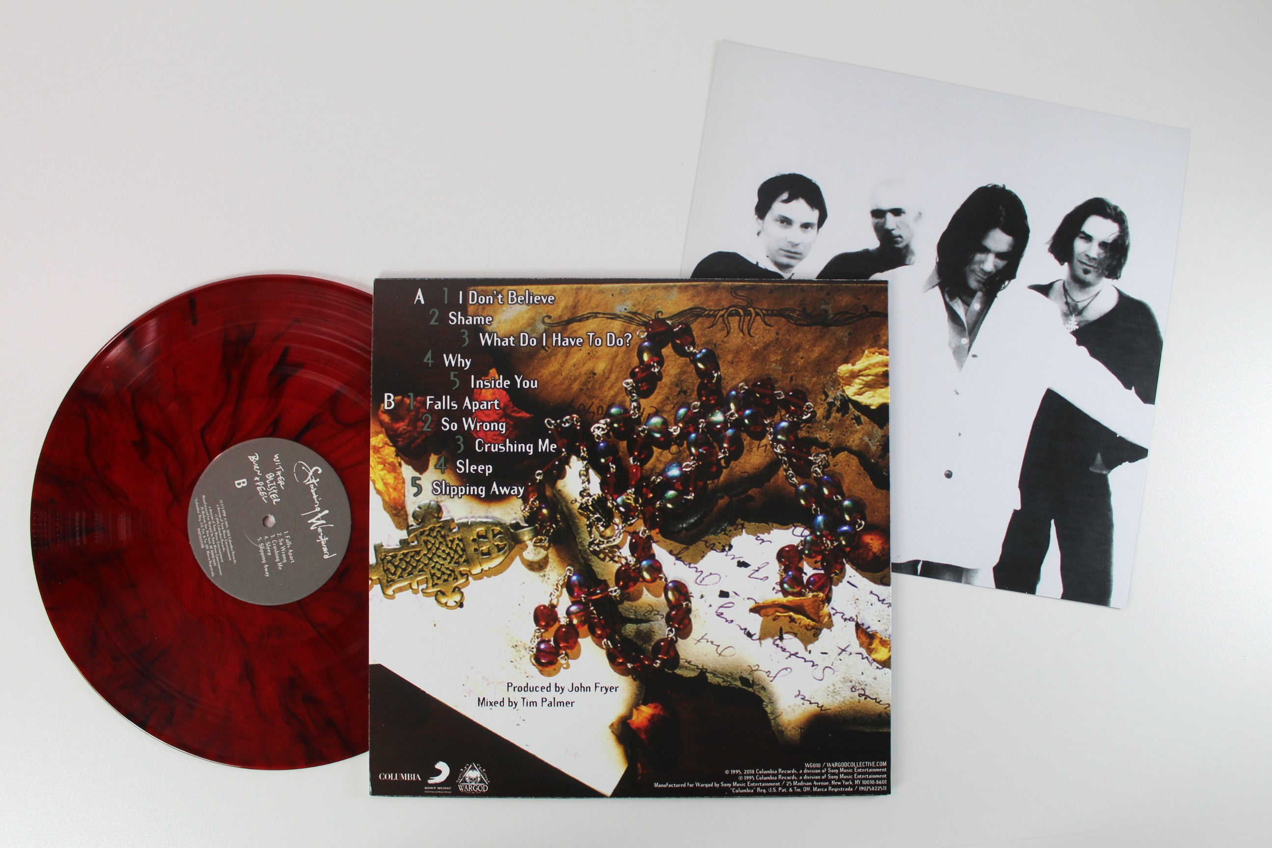 Stabbing Westward - Wither Blister Burn + Peel on Wargod Ltd. Red Smoke Vinyl