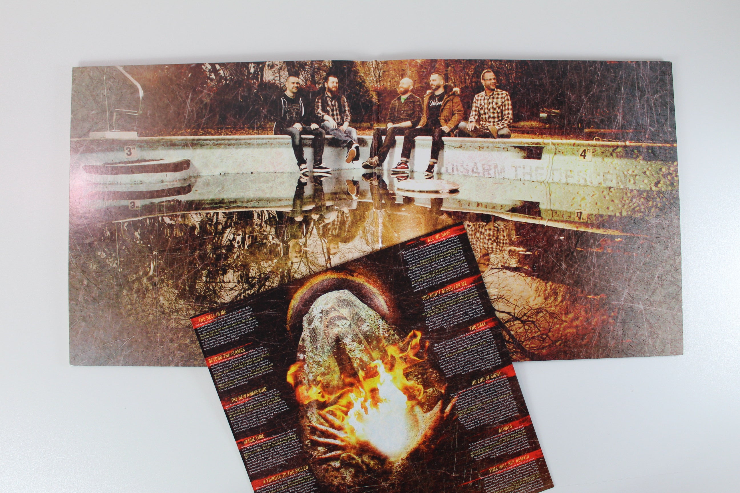 Killswitch Engage - Disarm The Descent on Roadrunner Records Ltd. Clear Gold Vinyl