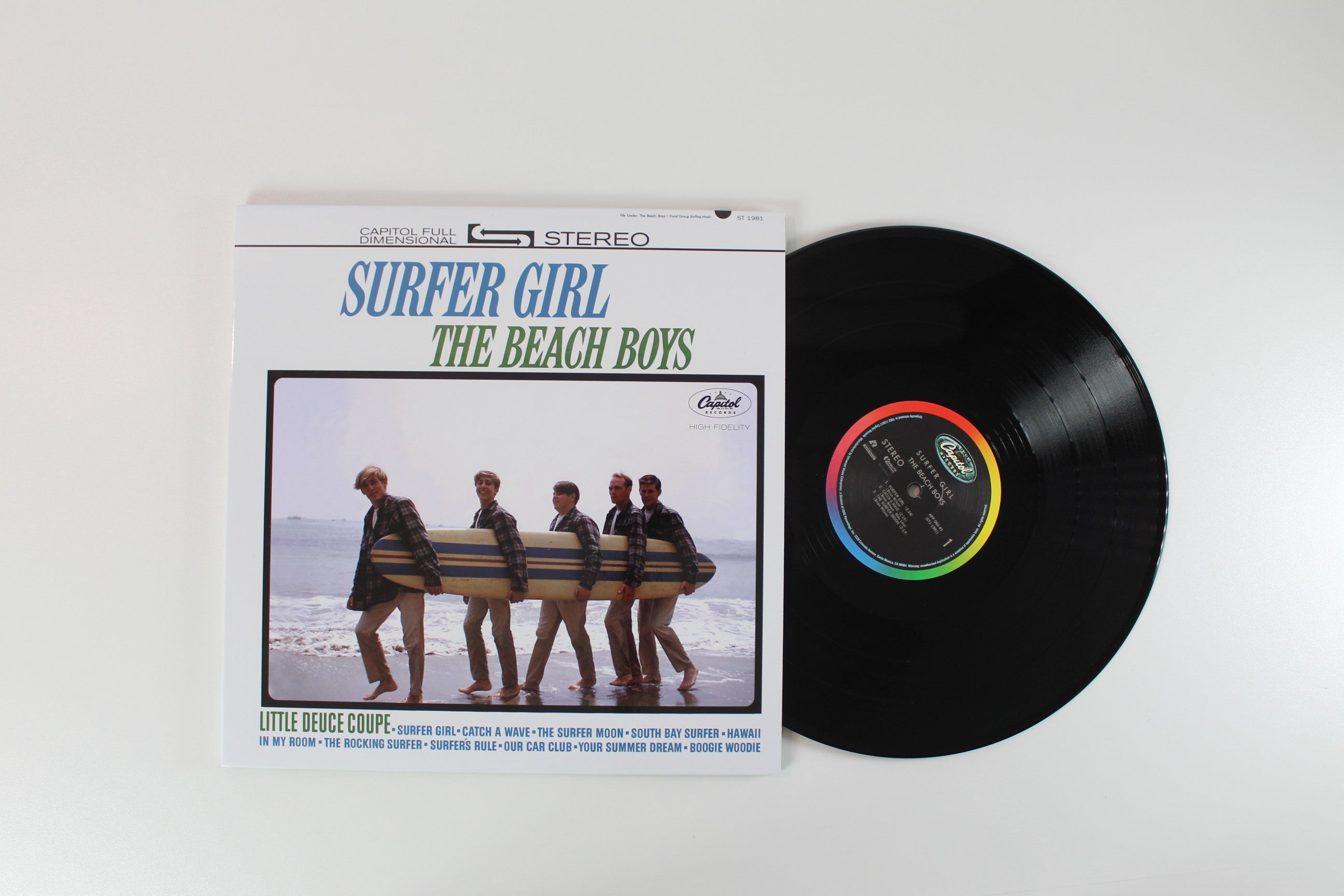 The Beach Boys - Surfer Girl on Capitol Records Analogue Productions Reissue