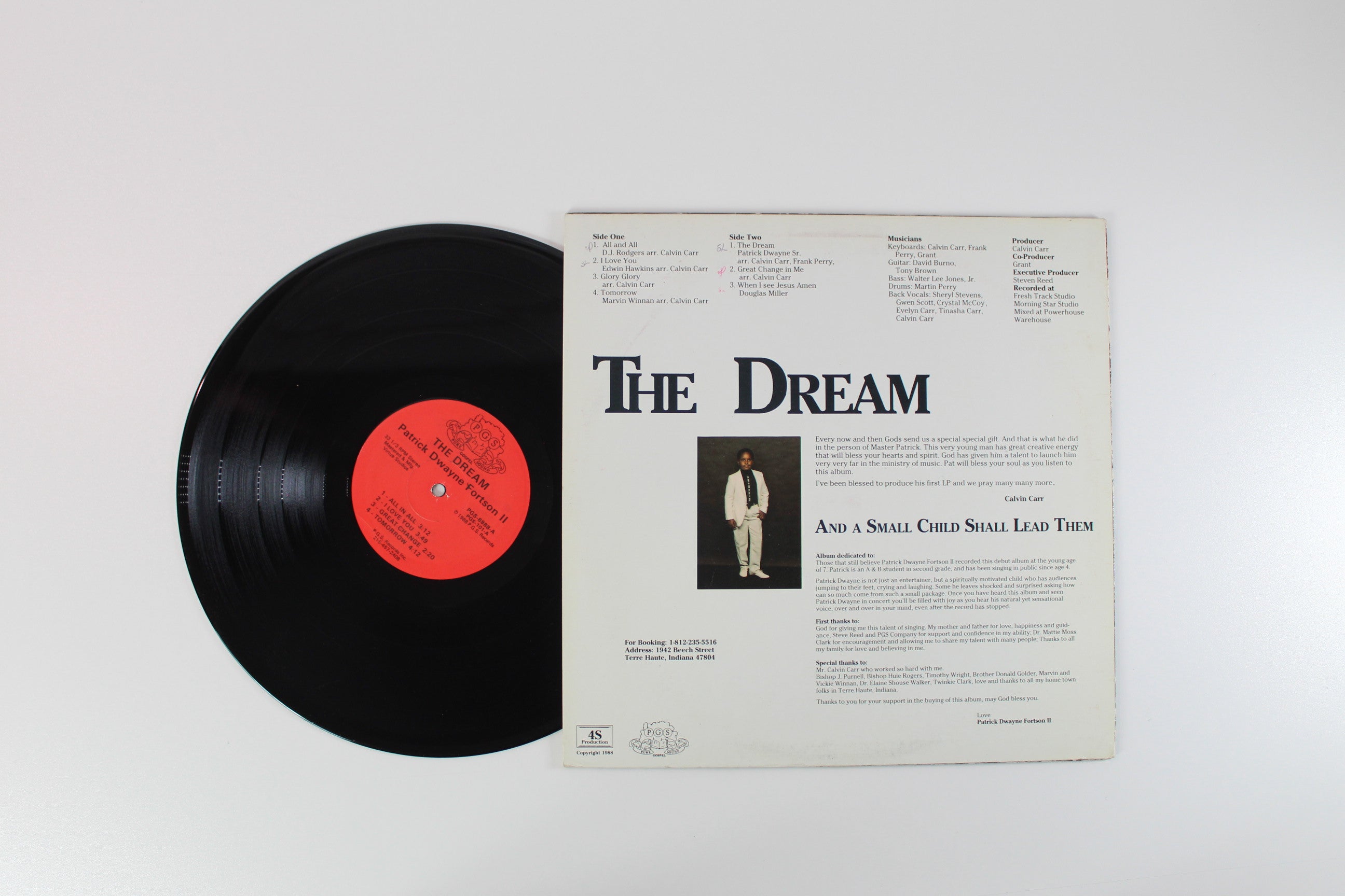 Patrick Dwayne Fortson II - The Dream on Pure Gospel Sound