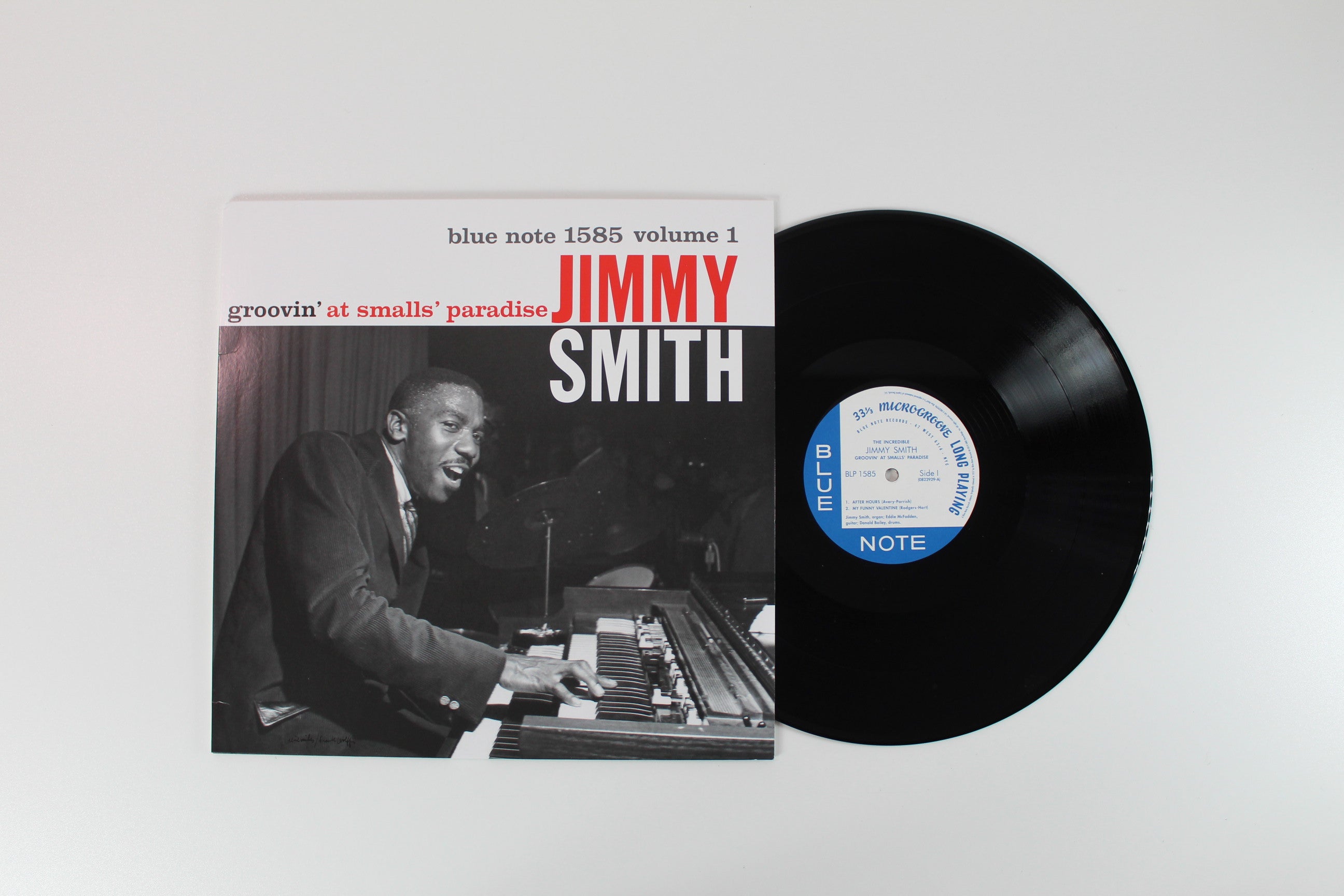Jimmy Smith - Groovin' At Smalls' Paradise (Volume 1) on Blue Note 80 Vinyl Reissue Series
