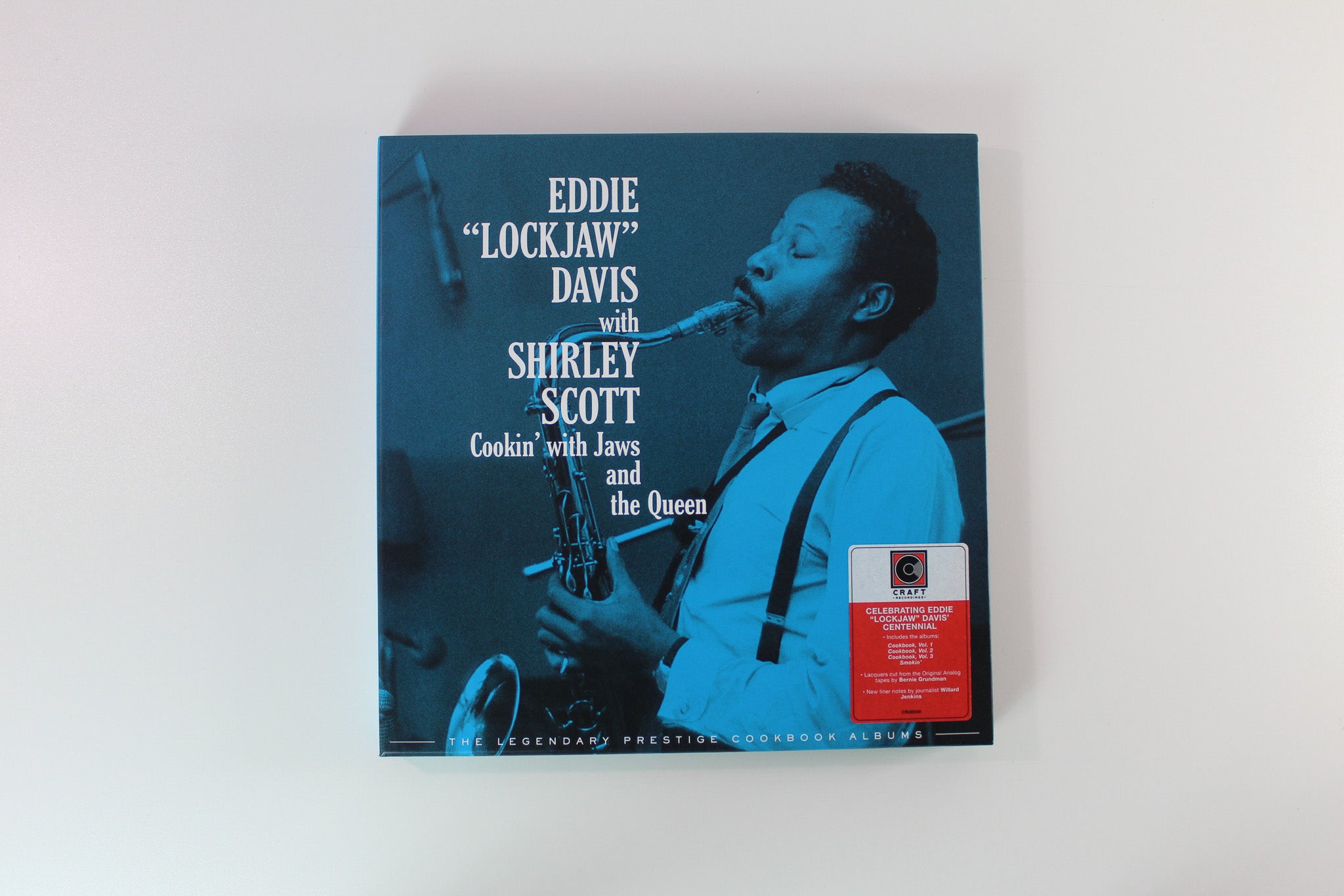 Eddie "Lockjaw" Davis - Cookin' With Jaws And The Queen: The Legendary Prestige Cookbook Albums Ltd. Box Set Reissue on Craft Recordings