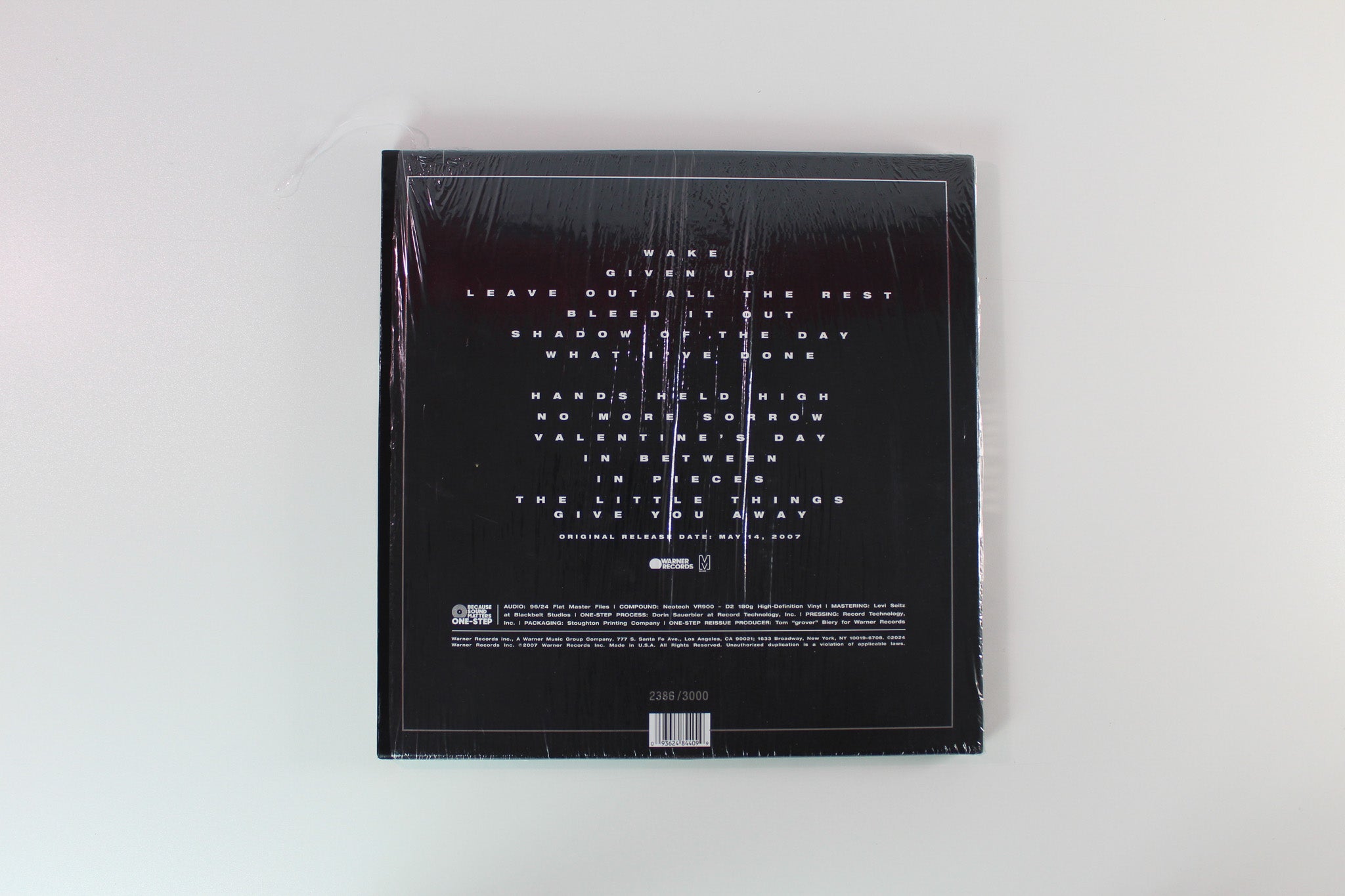 Linkin Park - Minutes To Midnight Ltd. Numbered Reissue on Because Sound Matters One-Step