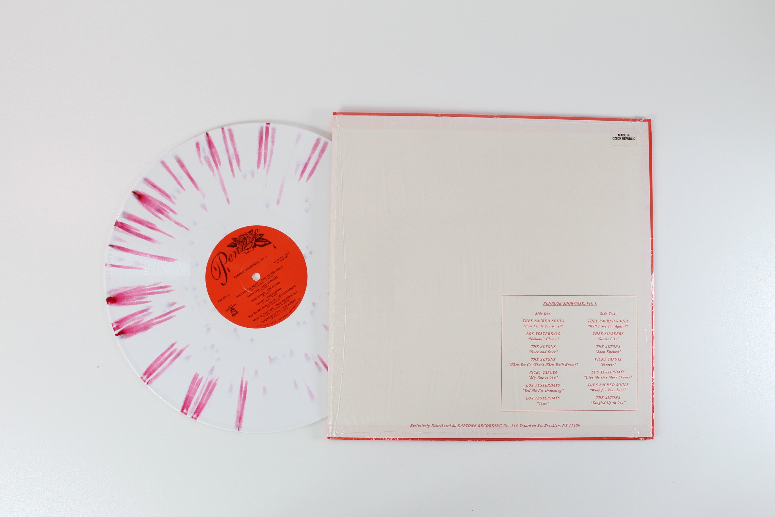 Various - Penrose Showcase: Vol. 1 on Penrose - White Rose Splatter Vinyl