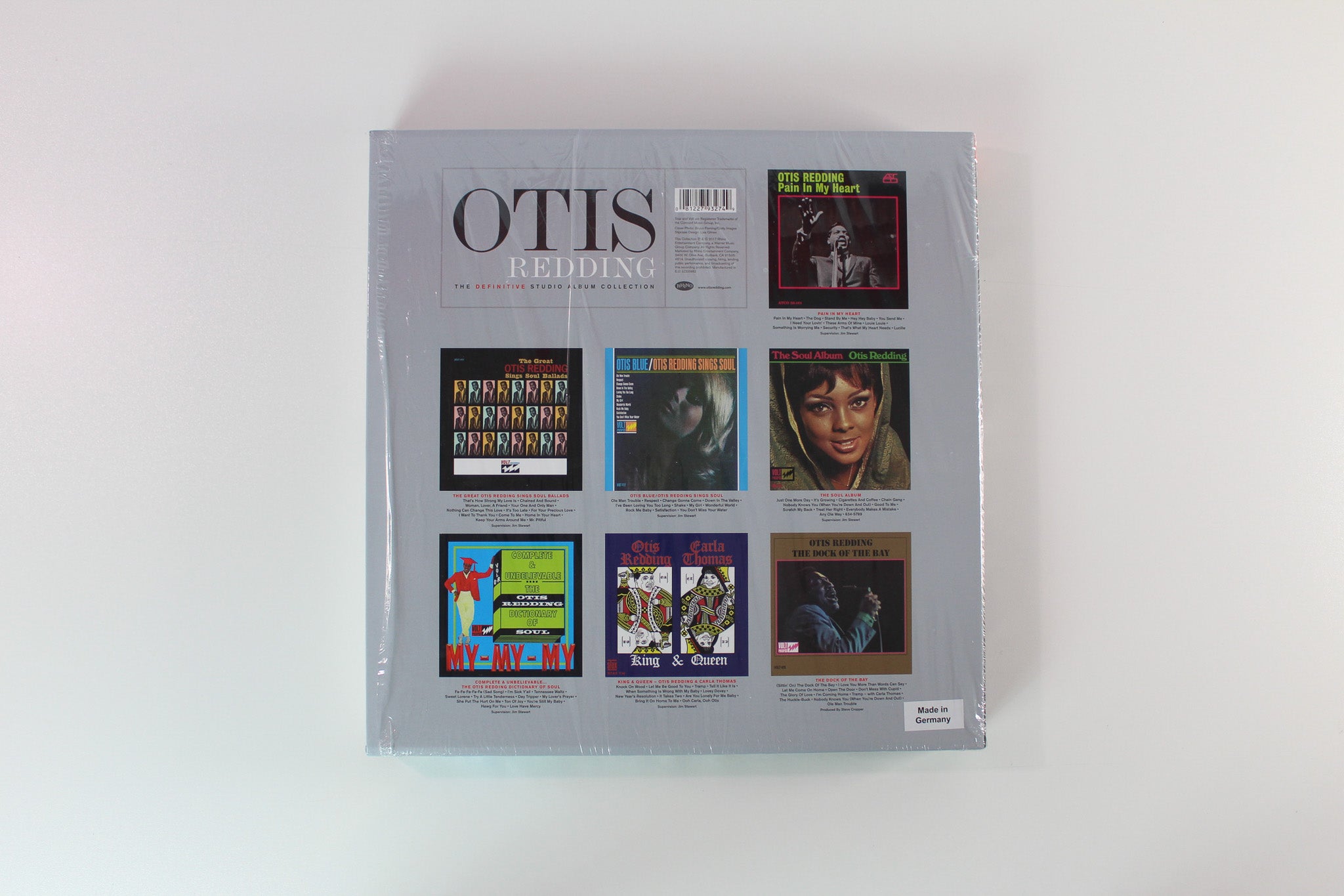 Otis Redding - The Definitive Studio Album Collection Box Set Mono Reissue on Rhino Records