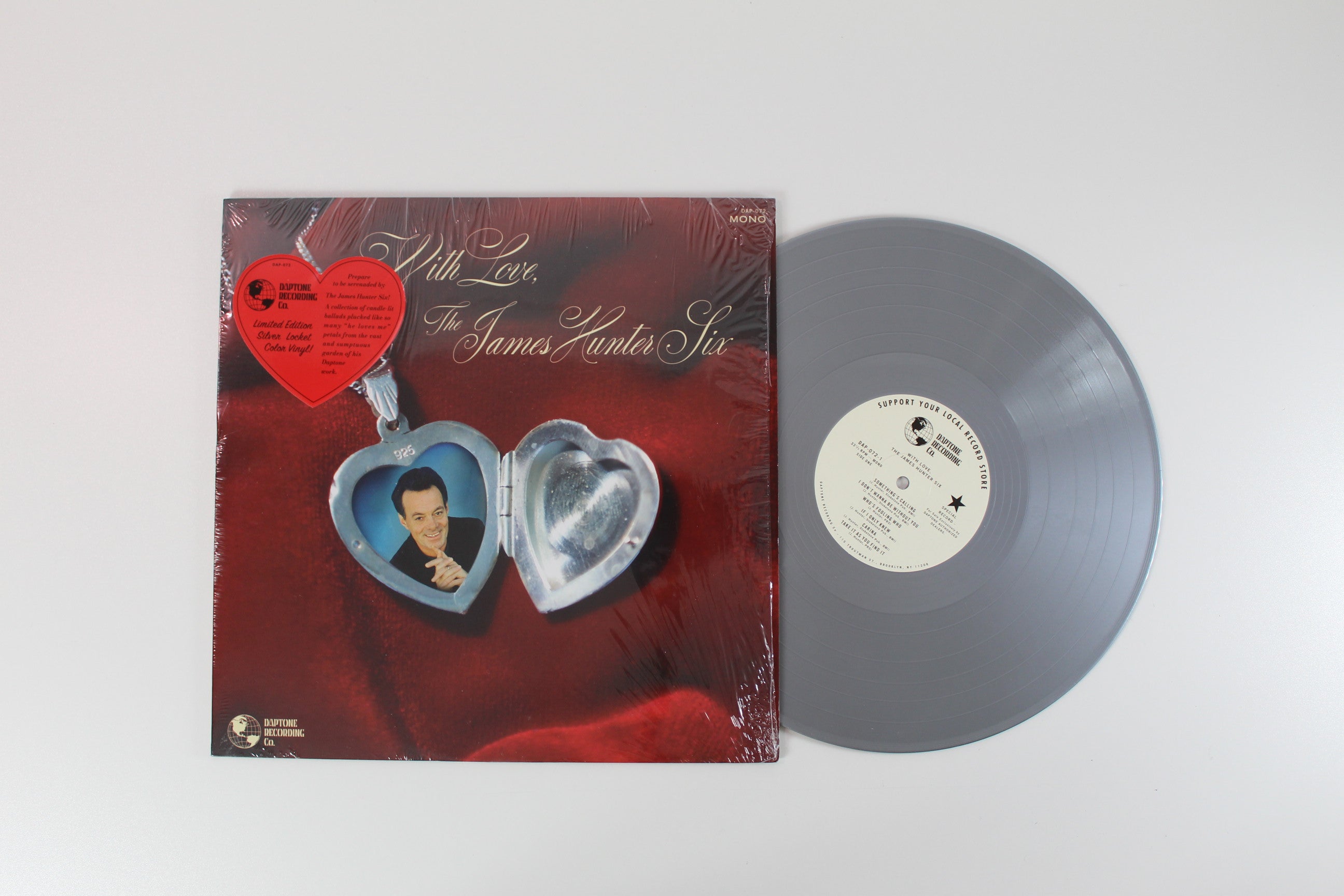 The James Hunter Six - With Love on Daptone Recording Co. - Silver Locket Vinyl