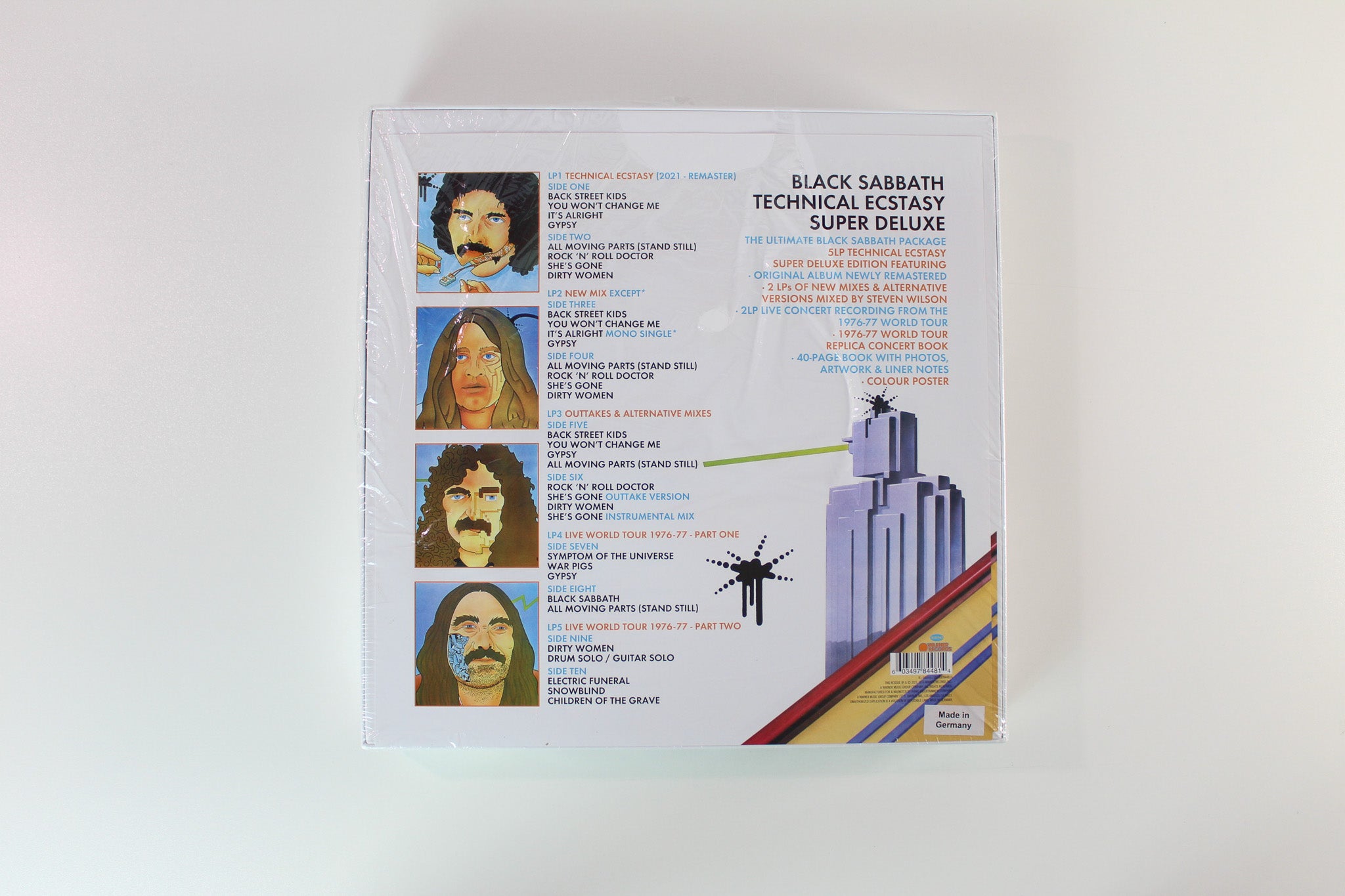 Black Sabbath - Technical Ecstasy Super Deluxe Box Set Reissue
