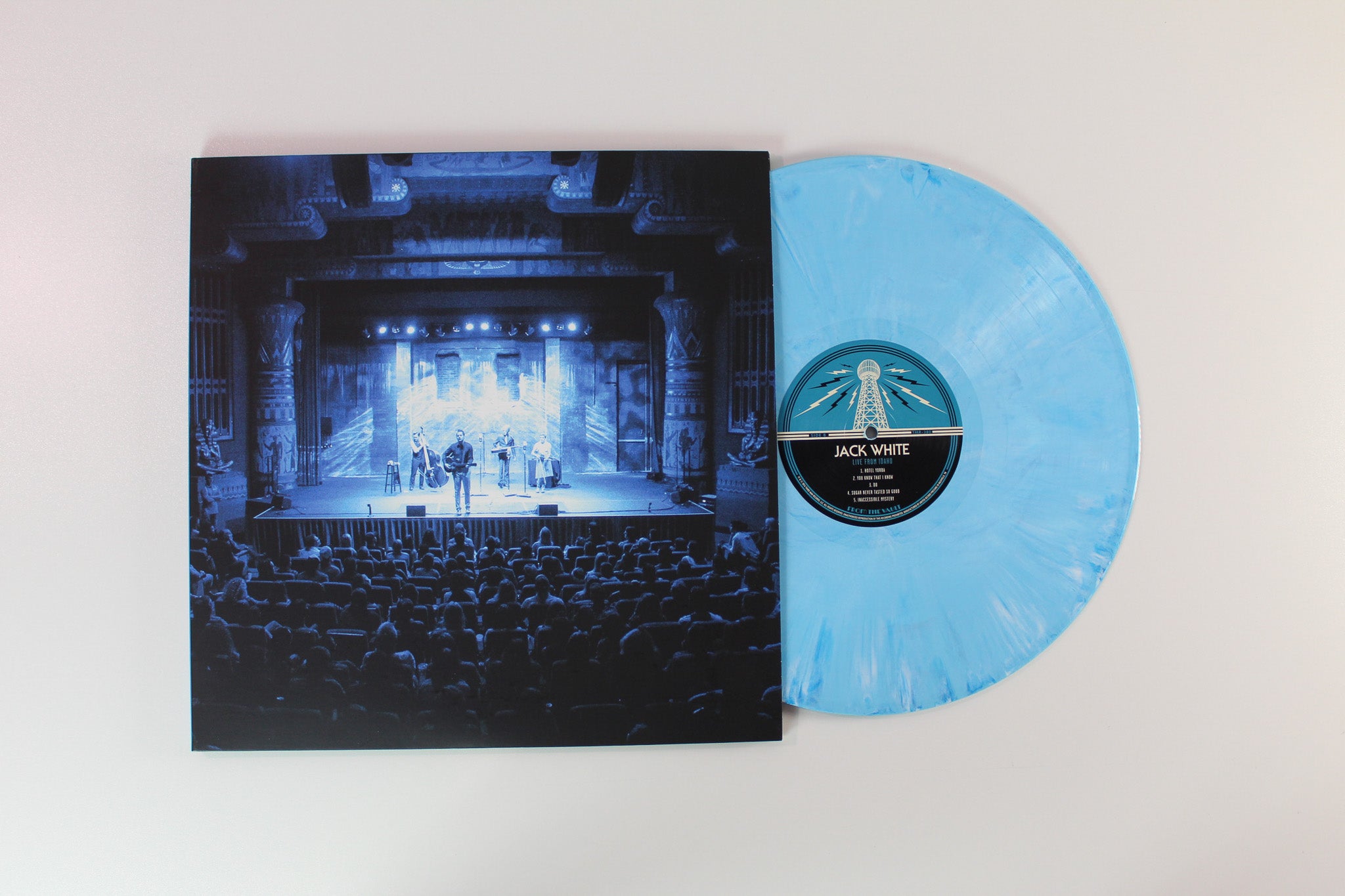Jack White - Acoustic Tour 2015 Ltd. Box Set on. Third Man Records Vault Series Icy Idaho Marble