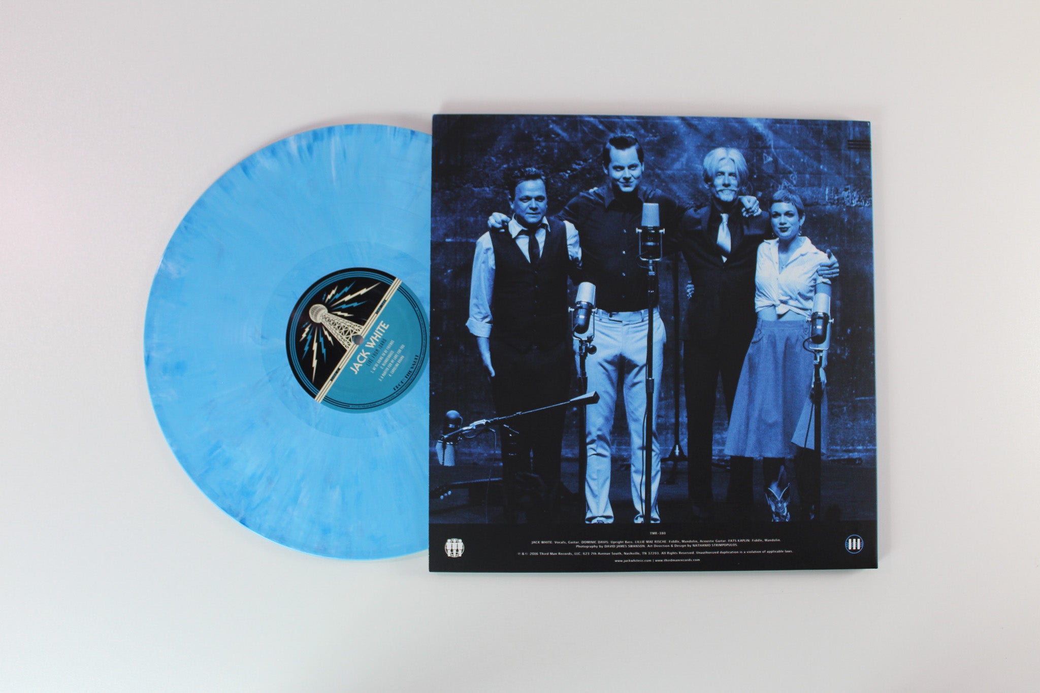 Jack White - Acoustic Tour 2015 Ltd. Box Set on. Third Man Records Vault Series Icy Idaho Marble
