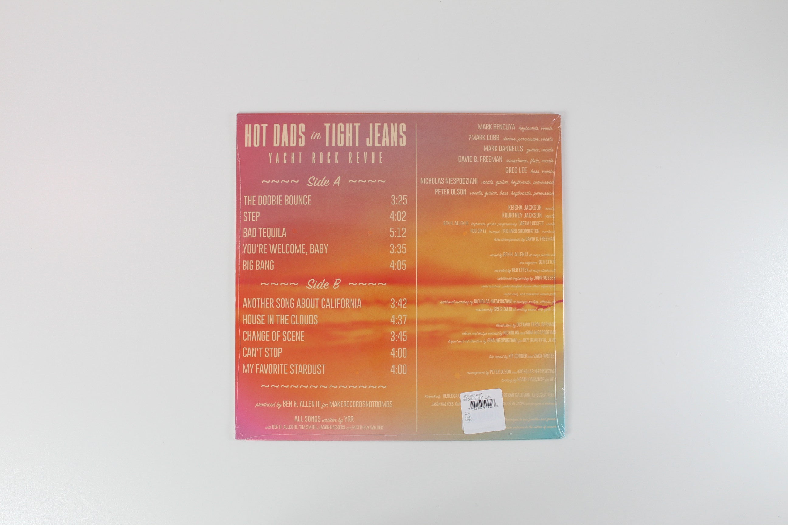 Yacht Rock Revue - Hot Dads In Tight Jeans on Pleaserock Orange Translucent Sealed