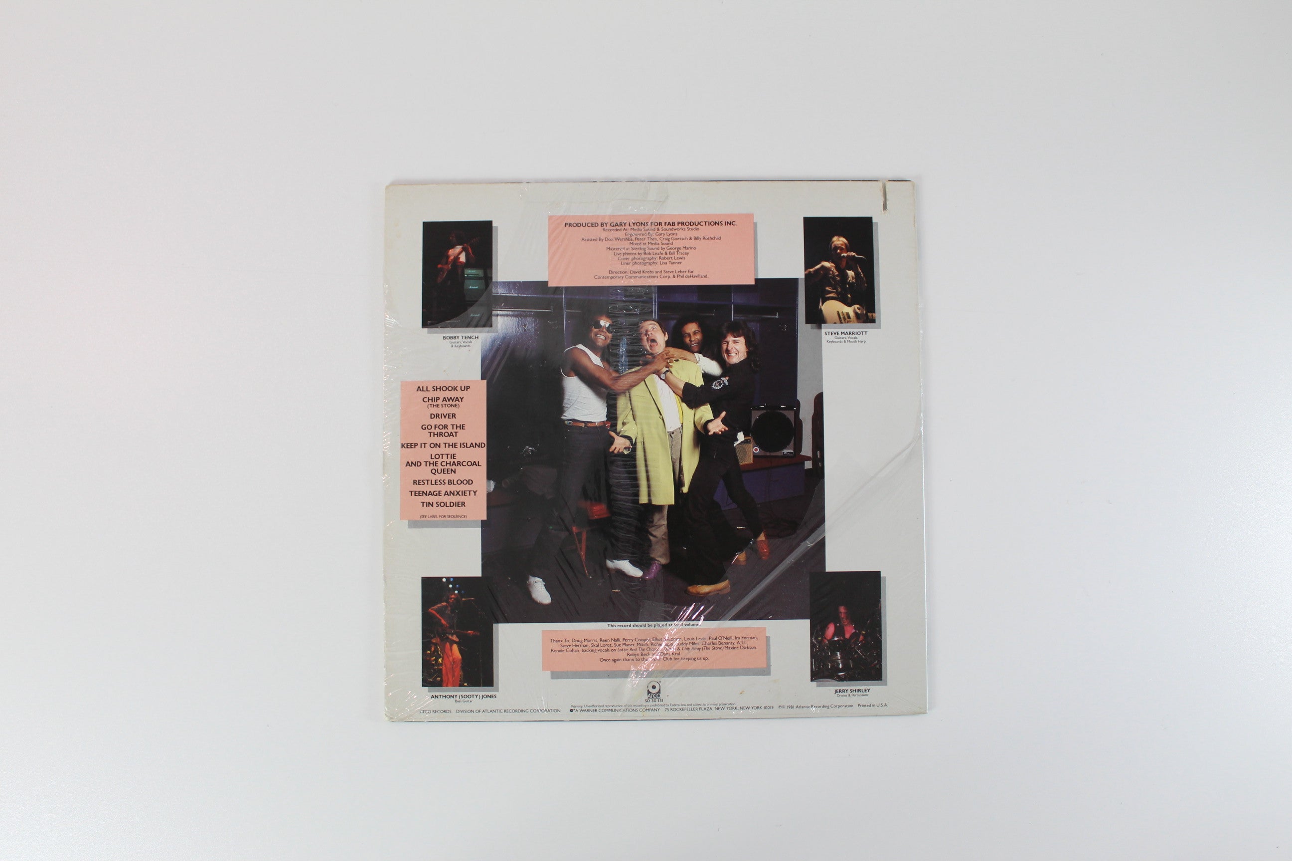 Humble Pie - Go For The Throat on Atco Sealed