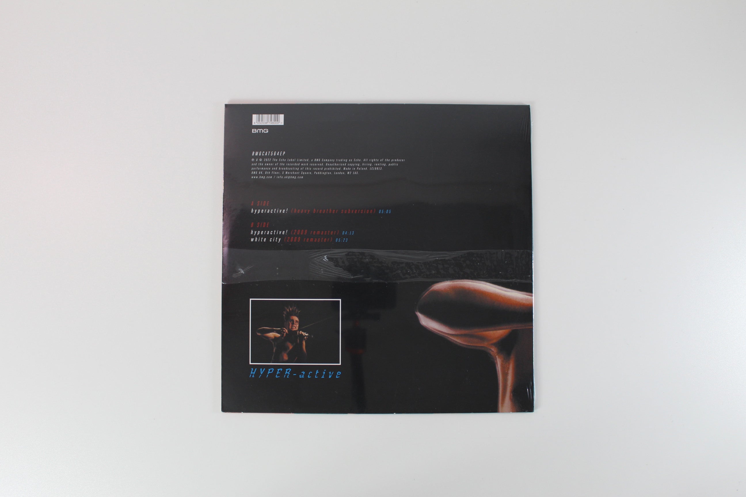 Thomas Dolby - Hyper-active! (Heavy Breather Subversion) on BMG RSD 2022 Ltd 45 RPM 12" Maxi Single Reissue Sealed