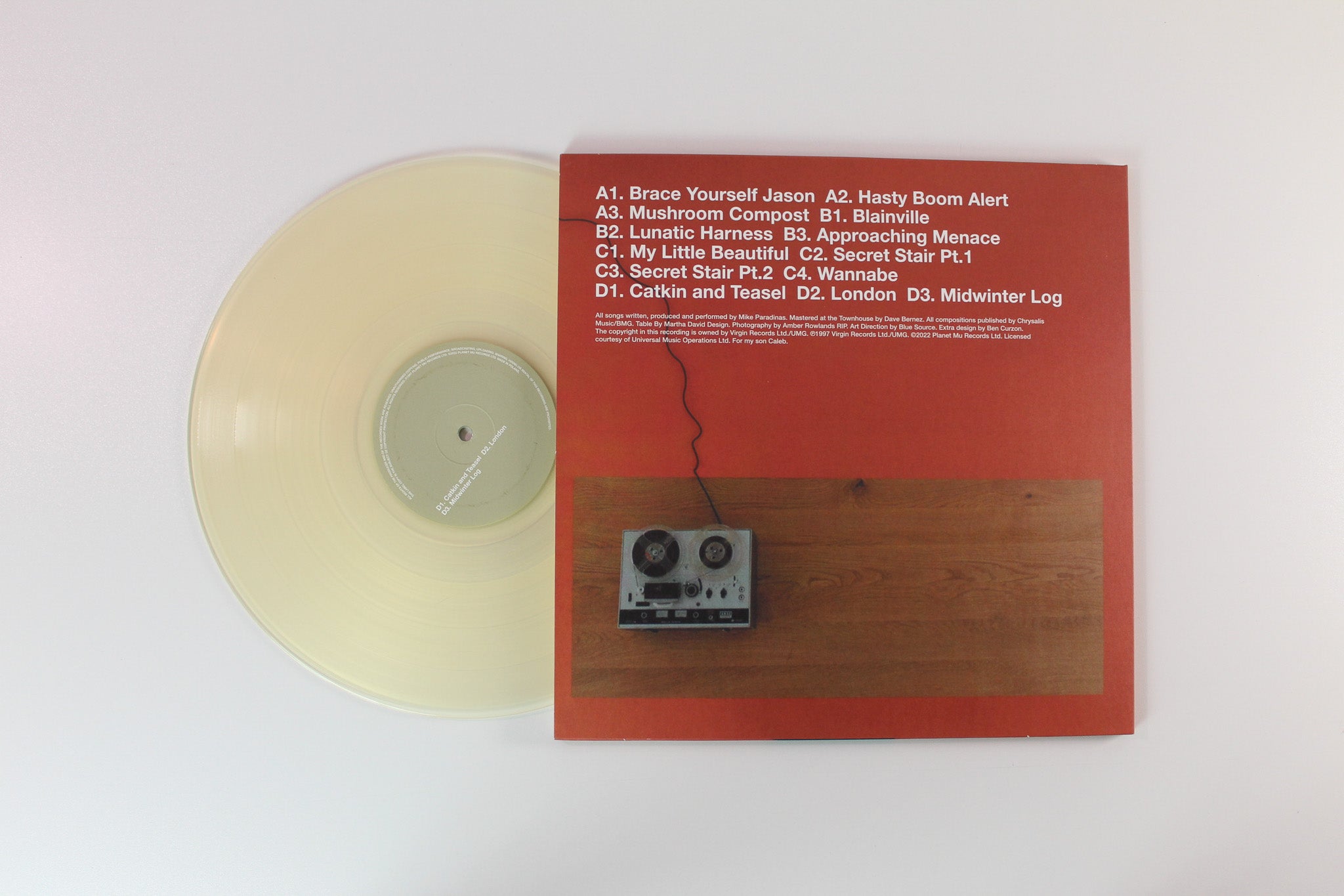 µ-Ziq - Lunatic Harness (25th Anniversary Edition) Ltd. Clear Vinyl Box Set on Planet Mu