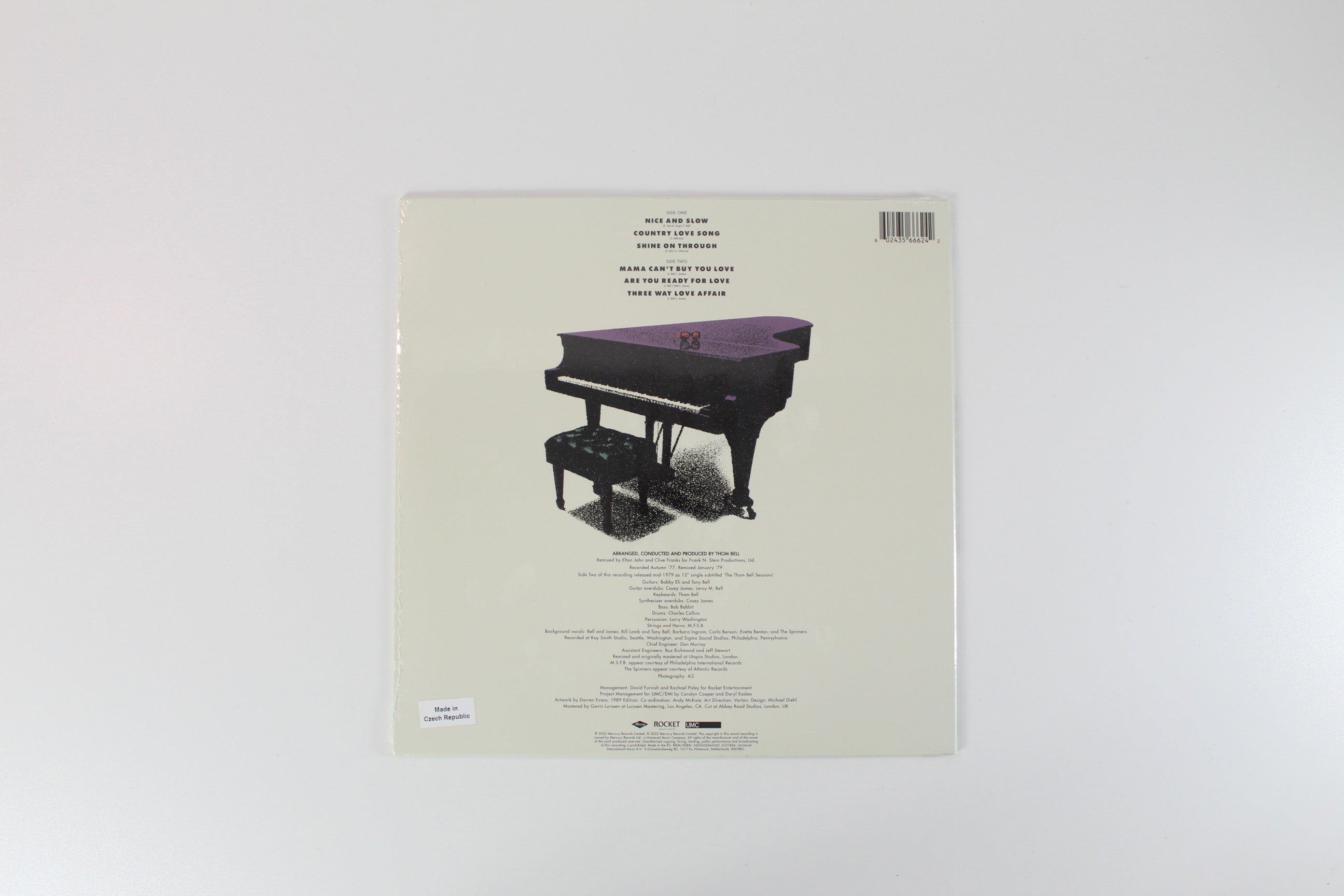 Elton John - The Complete Thom Bell Sessions on Mercury RSD 2022 Ltd Lavender Vinyl Reissue Sealed