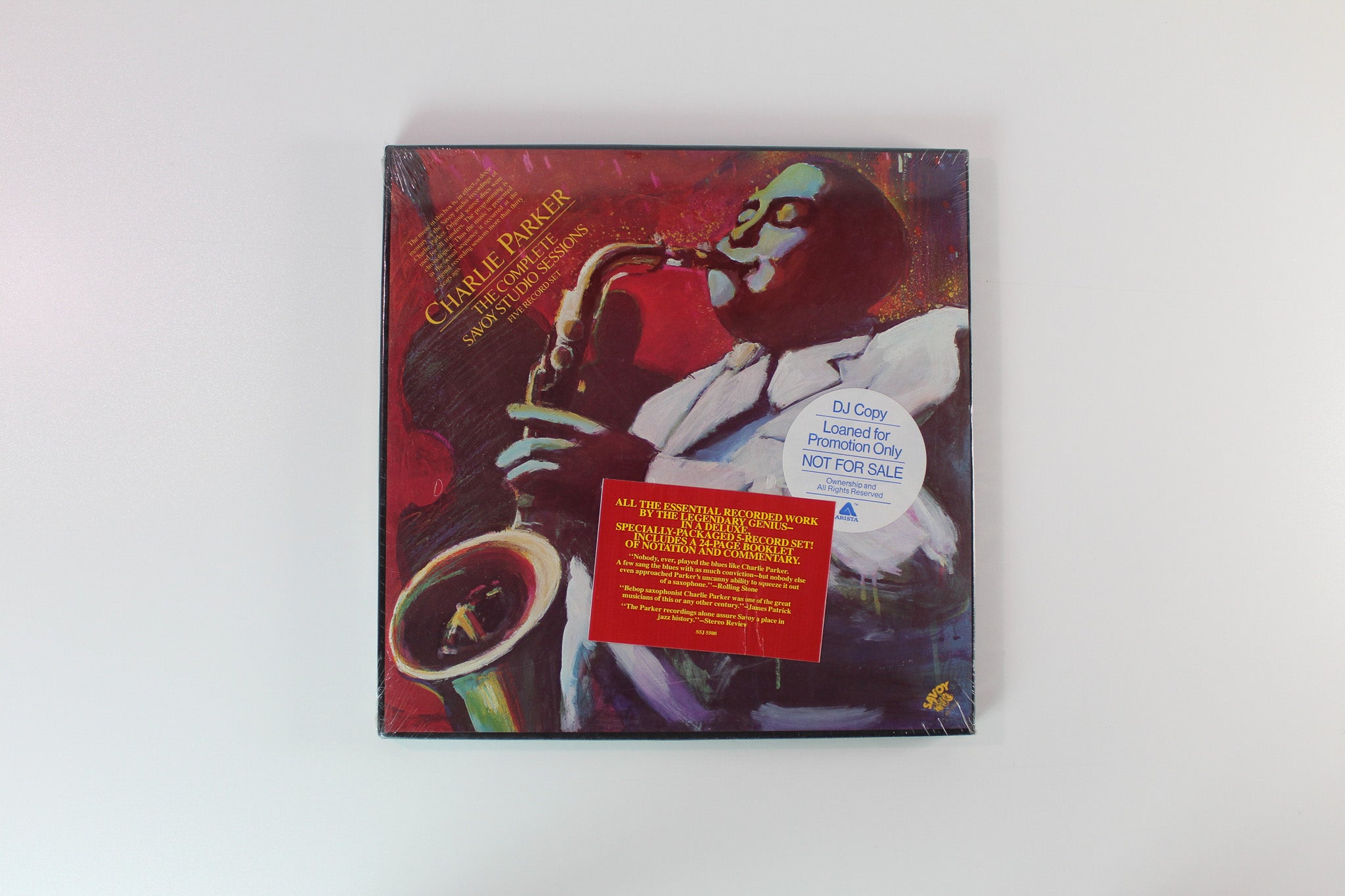 Charlie Parker - The Complete Savoy Studio Sessions on Savoy Records SEALED