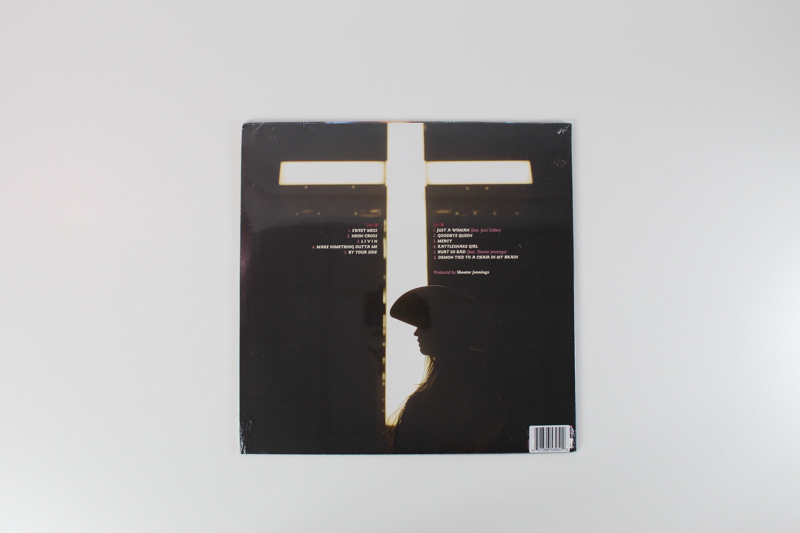 Jaime Wyatt - Neon Cross on New West Ltd Pink Vinyl Sealed