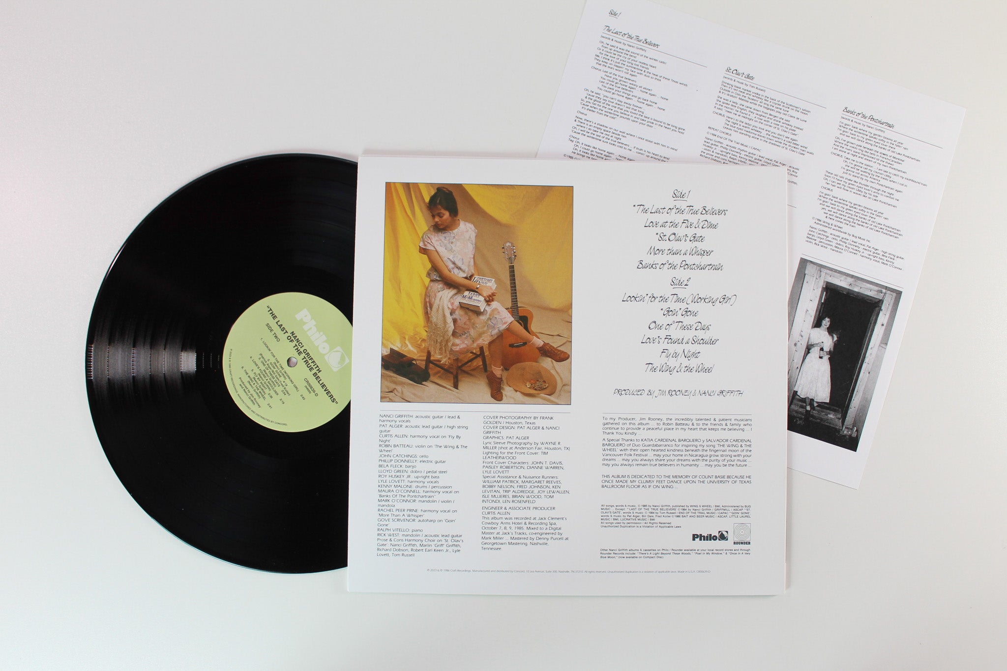 Nanci Griffith - Working In Corners Box Set Reissue on Craft Recordings