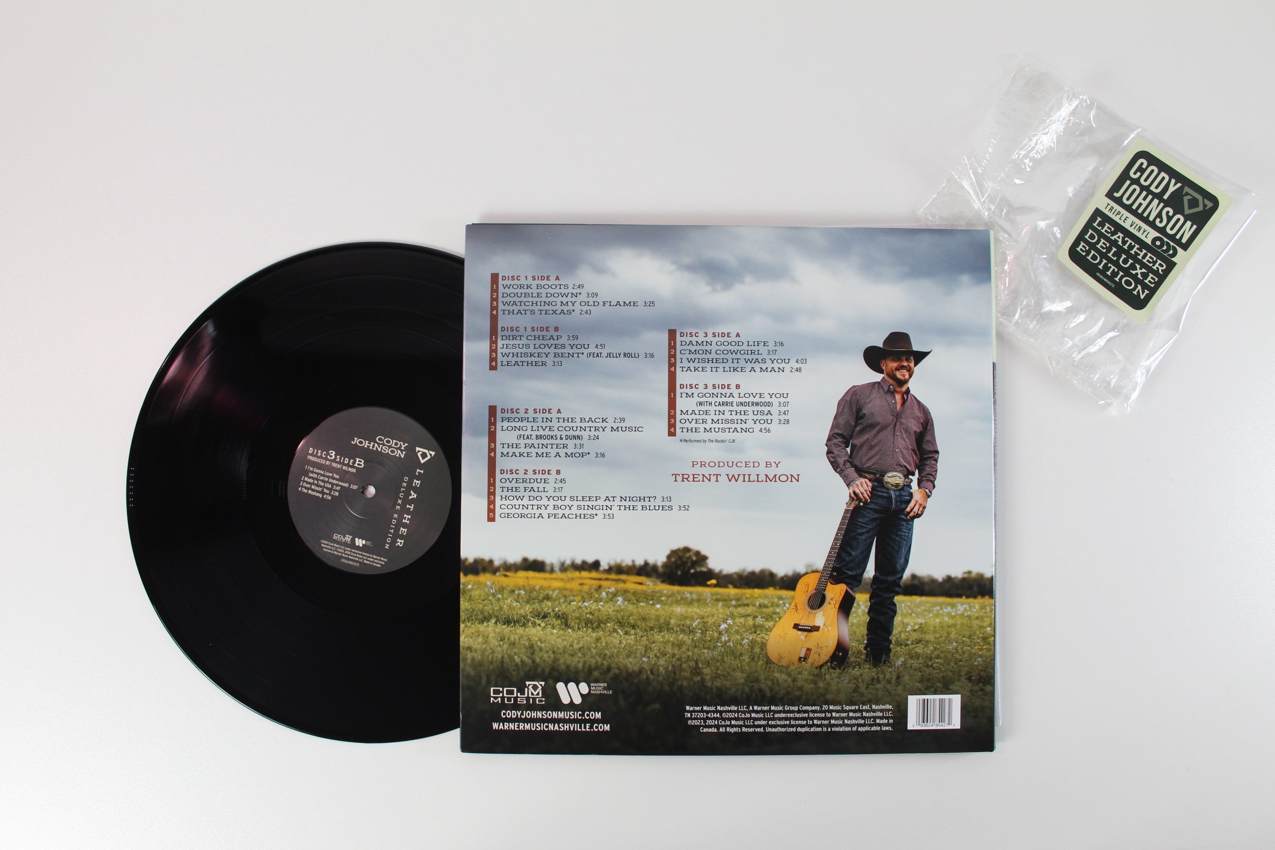 Cody Johnson - Leather on Cojo Music Deluxe Edition
