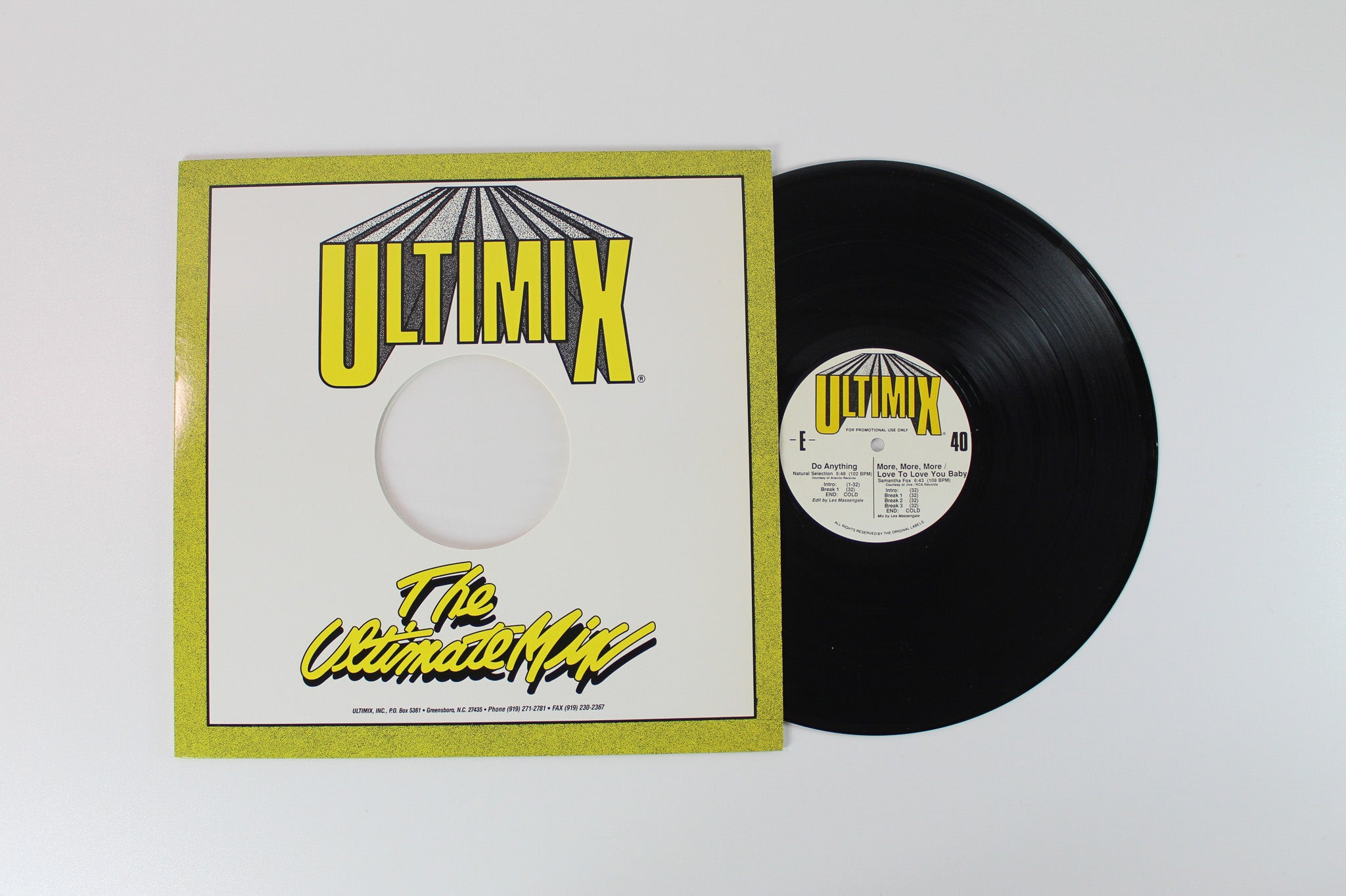 Various - Ultimix 40 3 X 12" Promo Compilation