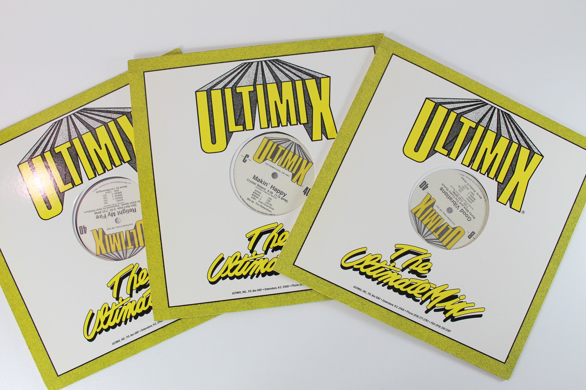 Various - Ultimix 40 3 X 12" Promo Compilation