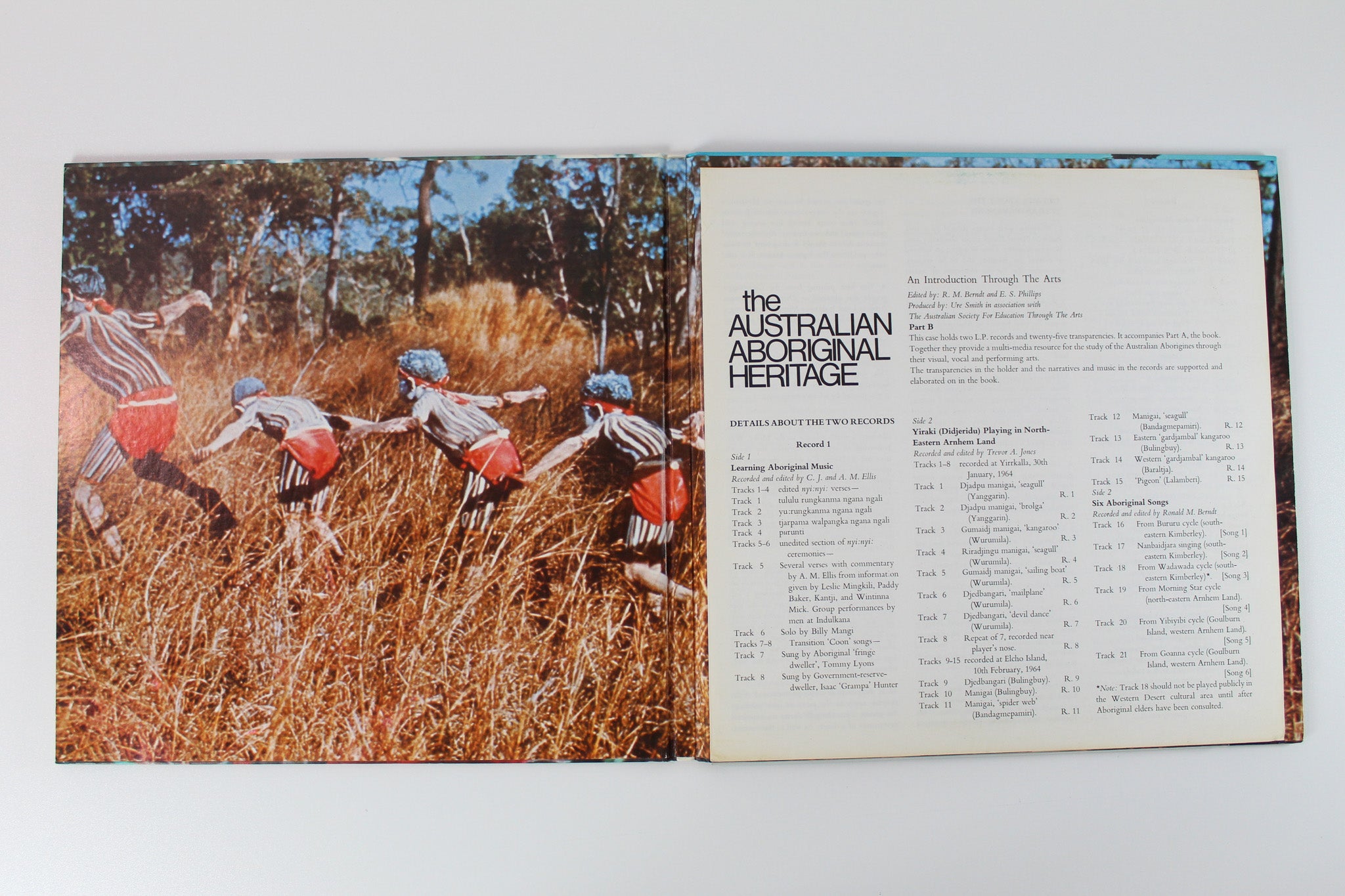 Various - The Australian Aboriginal Heritage: An Introduction Through the Arts on Australian Society For Education Through The Arts In Association With Ure Smith