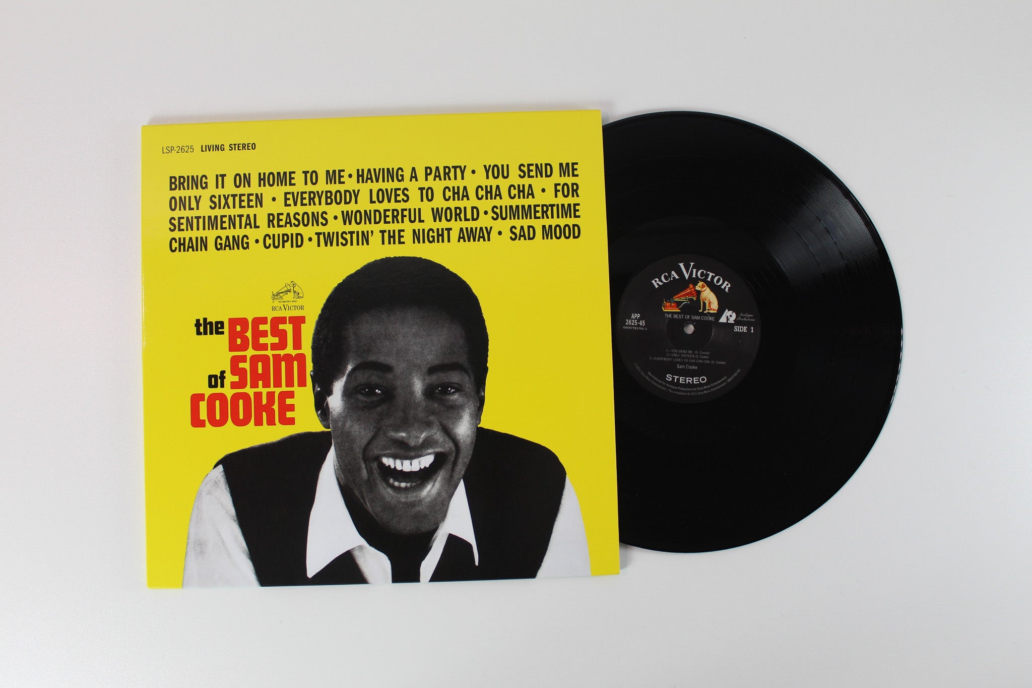 Sam Cooke - The Best Of Sam Cooke on RCA Analogue Production 2 x 12" 45 RPM Mono Reissue