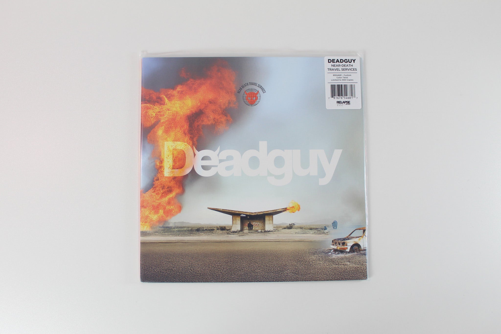 Deadguy - Near-Death Travel Services on Relapse Ltd Custom Color Twist Vinyl