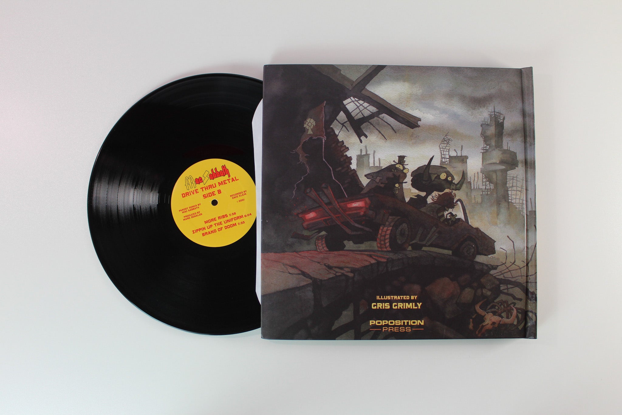 Mac Sabbath - Drive Thru Metal Pop-Up Book Released by Poposition Press