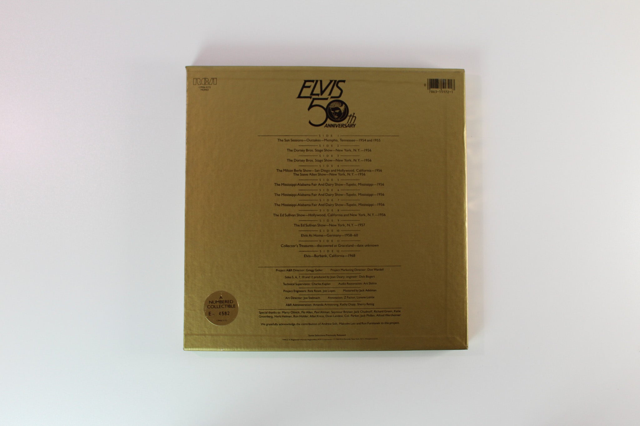 Elvis Presley - A Golden Celebration Box Set Numbered Mono on RCA