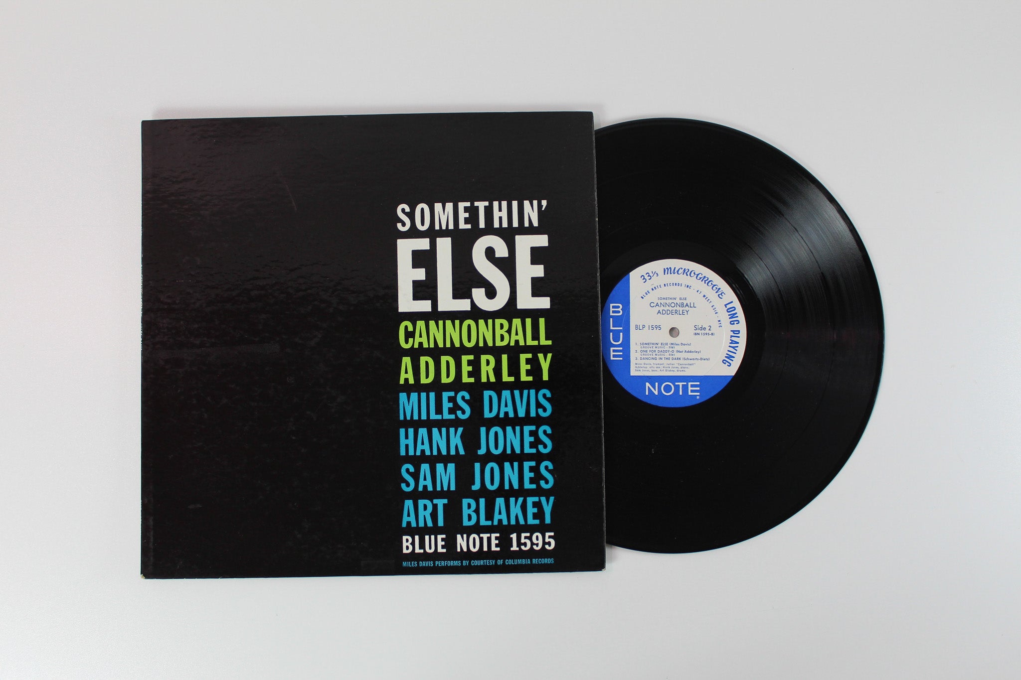 Cannonball Adderley - Somethin' Else on Blue Note Mono 47 W 63rd Deep Groove 1959 Repress