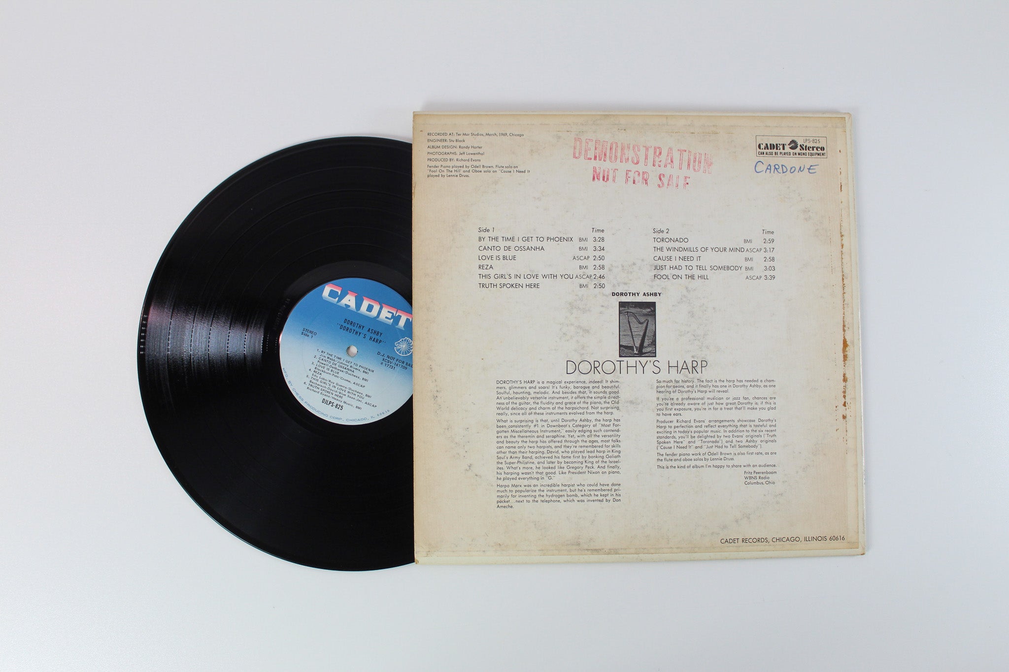 Dorothy Ashby - Dorothy's Harp on Cadet Promo