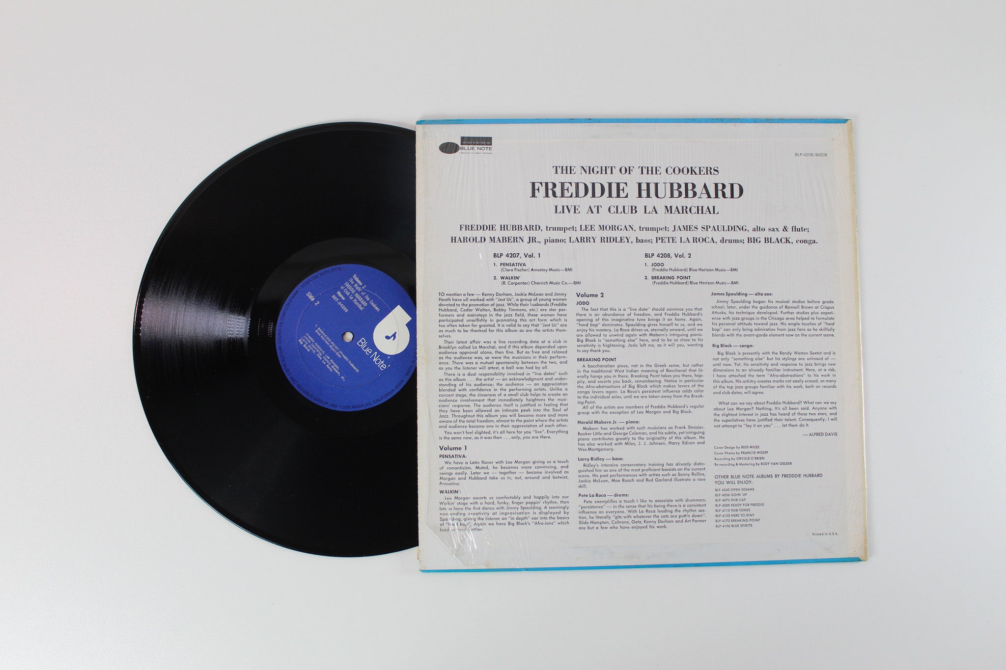 Freddie Hubbard - The Night Of The Cookers - Live At Club La Marchal - Volume 2 on Blue Note Reissue