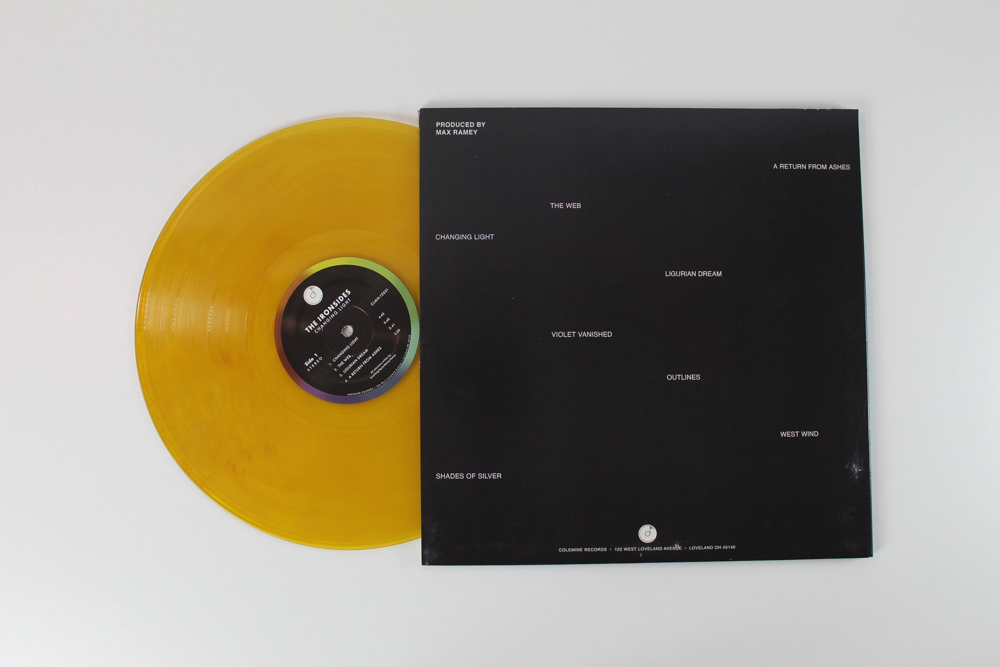 The Ironsides - Changing Light on Colemine Ltd Caramel Swirl