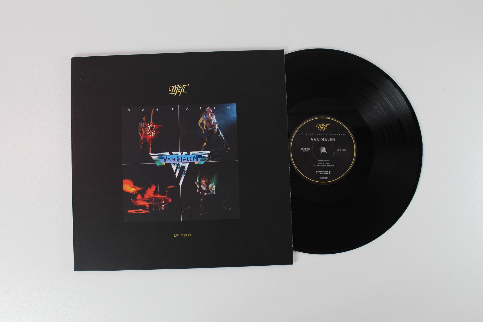 Van Halen - Van Halen on Mobile Fidelity Sound Lab Ltd Numbered 2 X 12" 45 RPM Reissue