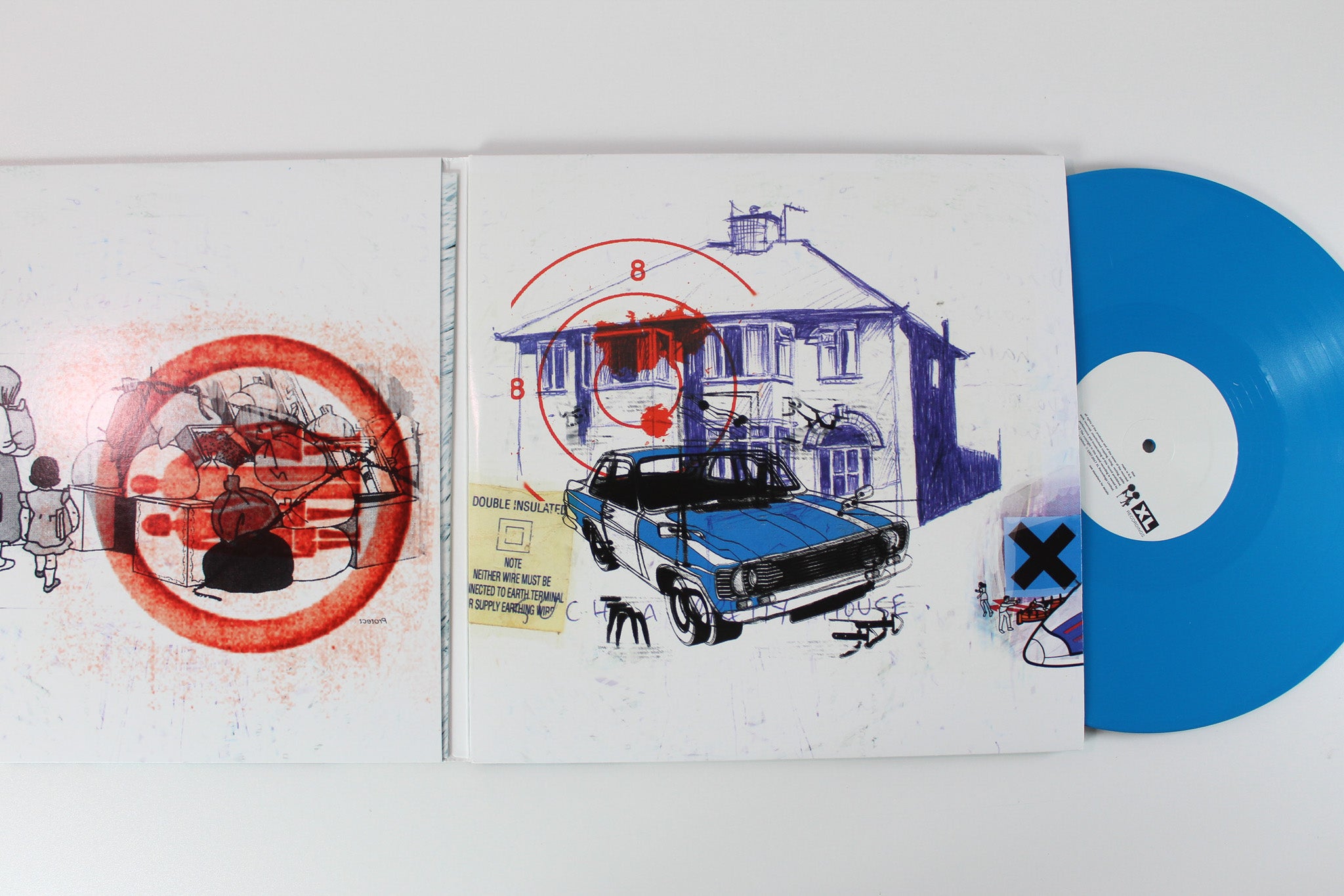 Radiohead - OK Computer OKNOTOK 1997 2017 on XL Recording Ltd Blue Opaque Viny Reissue