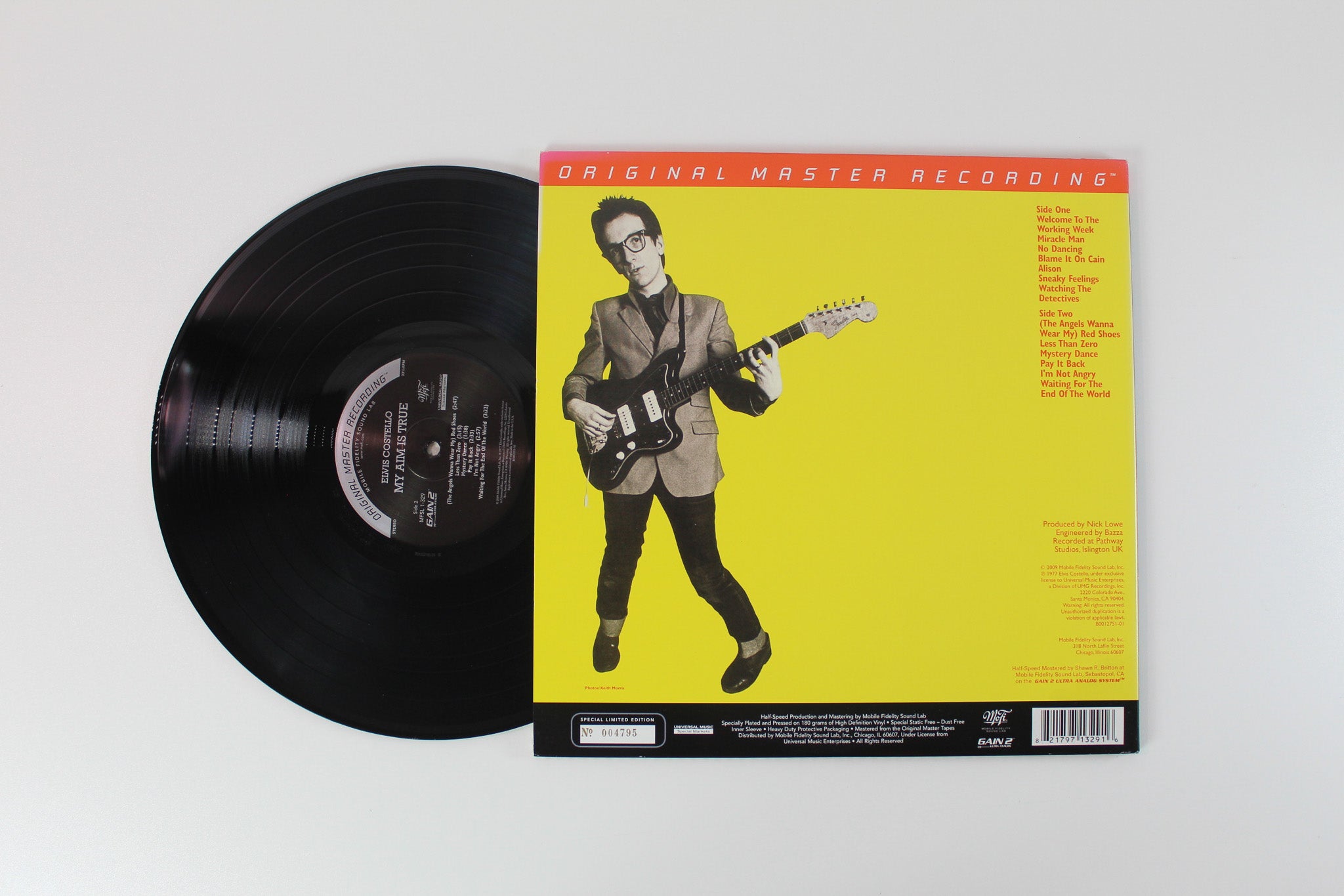 Elvis Costello - My Aim Is True on Mobile Fidelity Sound Lab Ltd Numbered Reissue