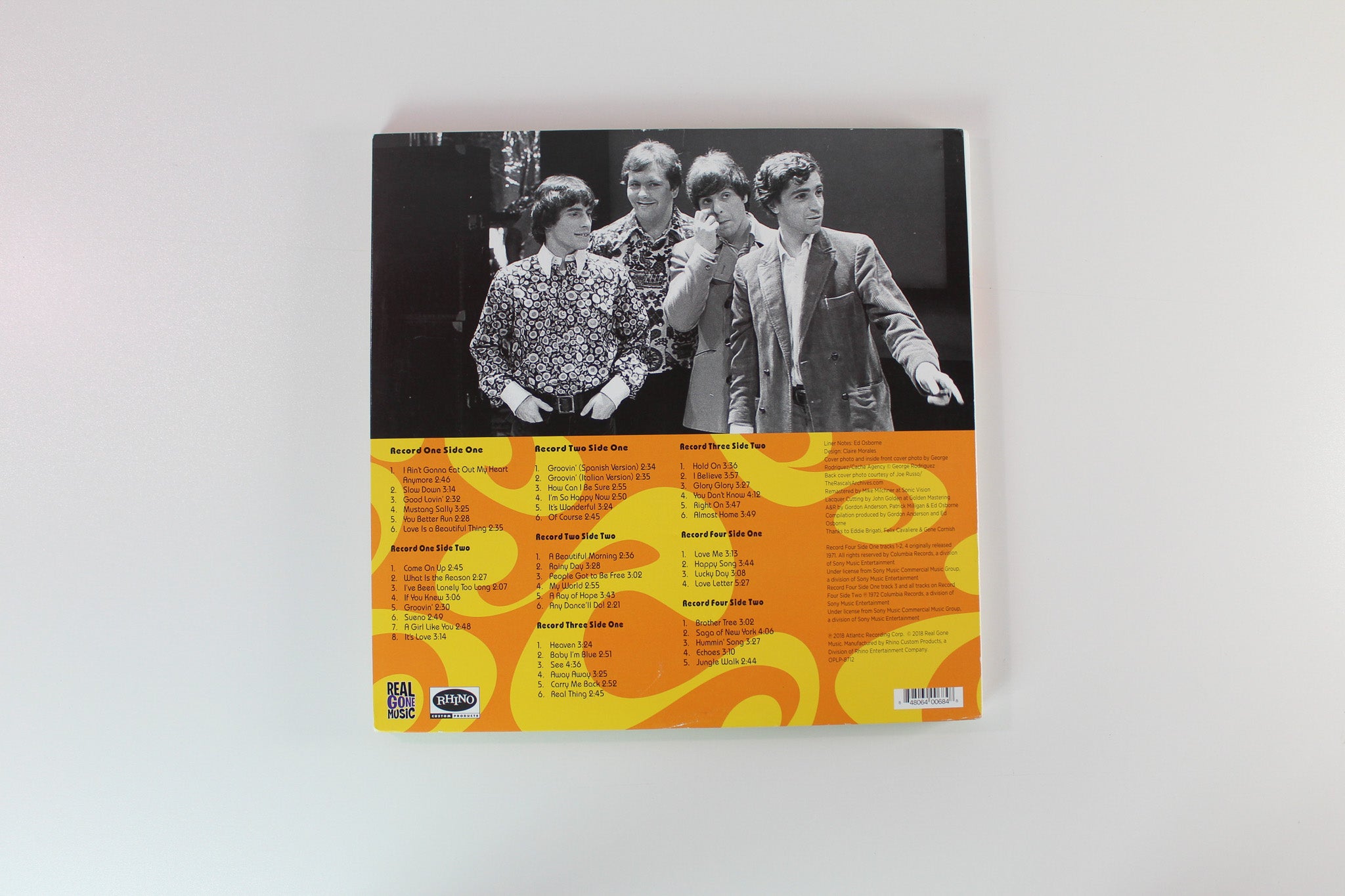The Rascals - The Complete Singles A's & B's Ltd. on Real Gone Music Red, Yellow, Blue & Green Vinyl