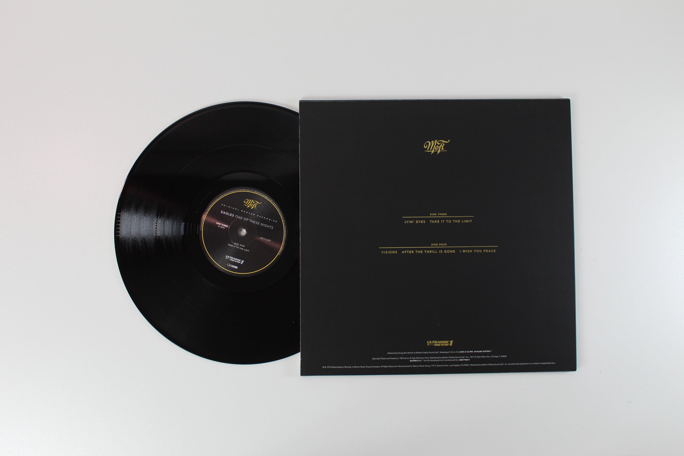 Eagles - One Of These Nights on Mobile Fidelity Sound Lab Ltd Numbered 2 X 12" 45 RPM Box Set