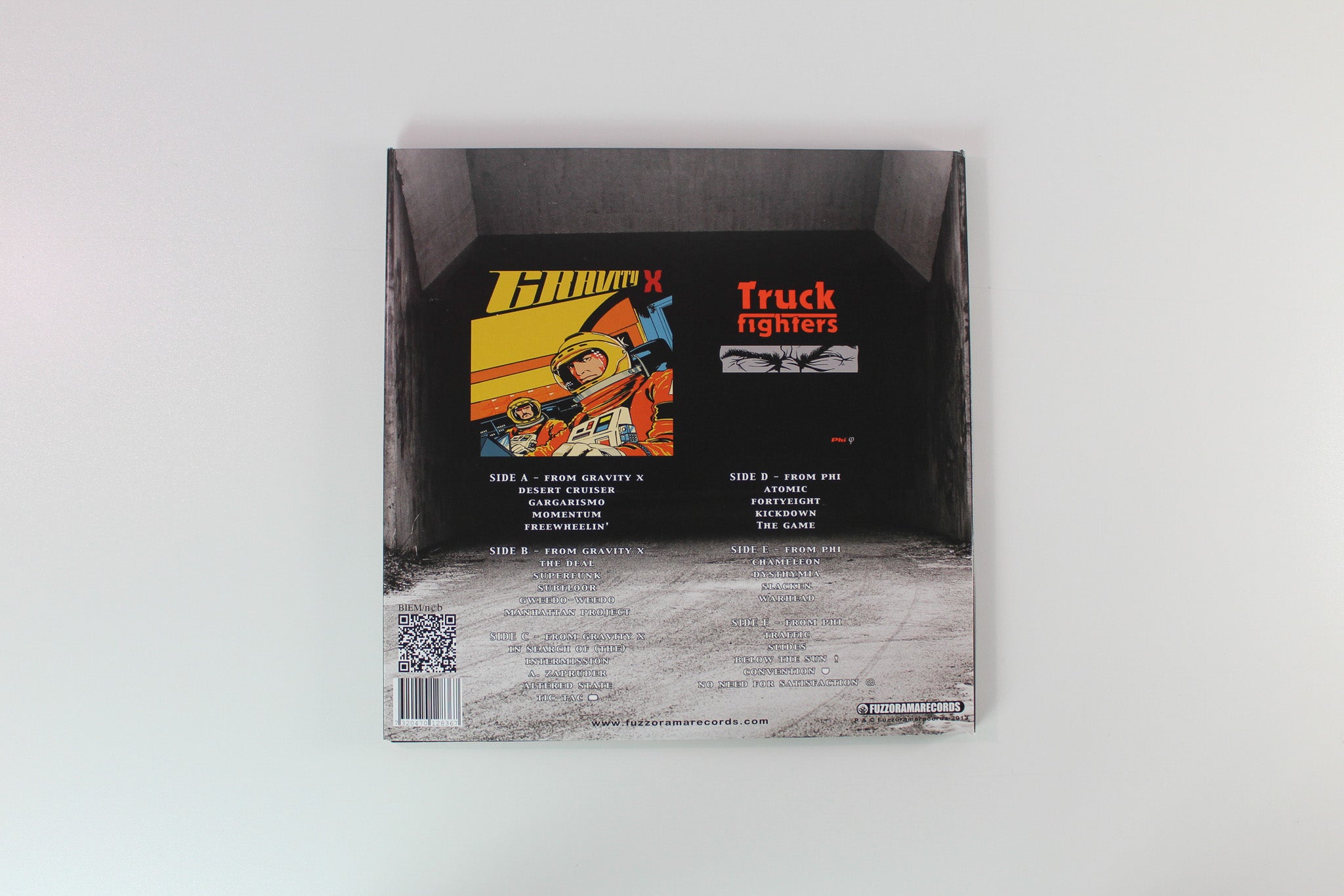 Truckfighters - Gravity X And Phi Box Set Reissue on Fuzzorama Records Black, Red & Yellow Vinyl