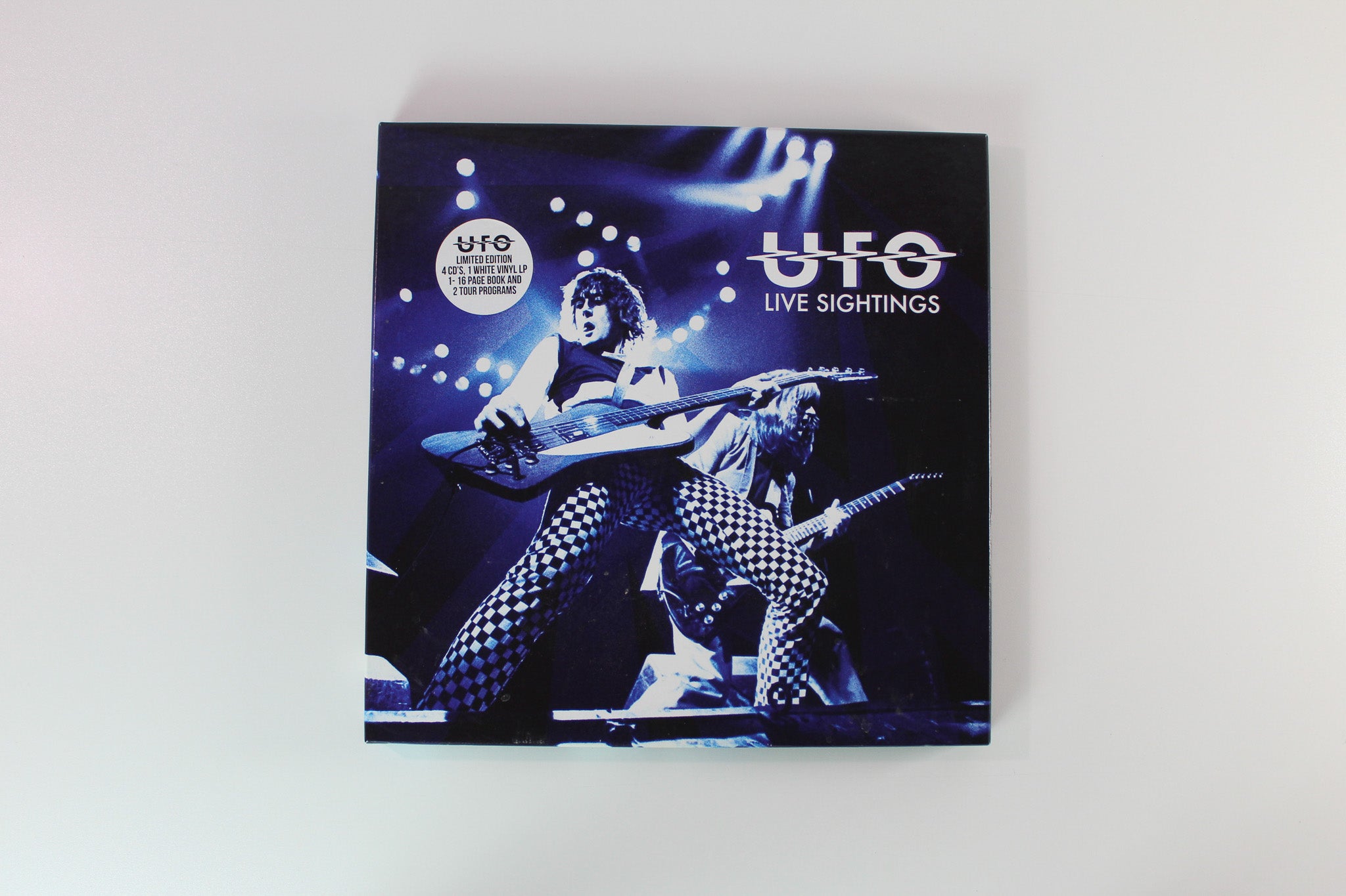 UFO - Live Sightings Ltd. Edition Box Set on Cleopatra White Vinyl