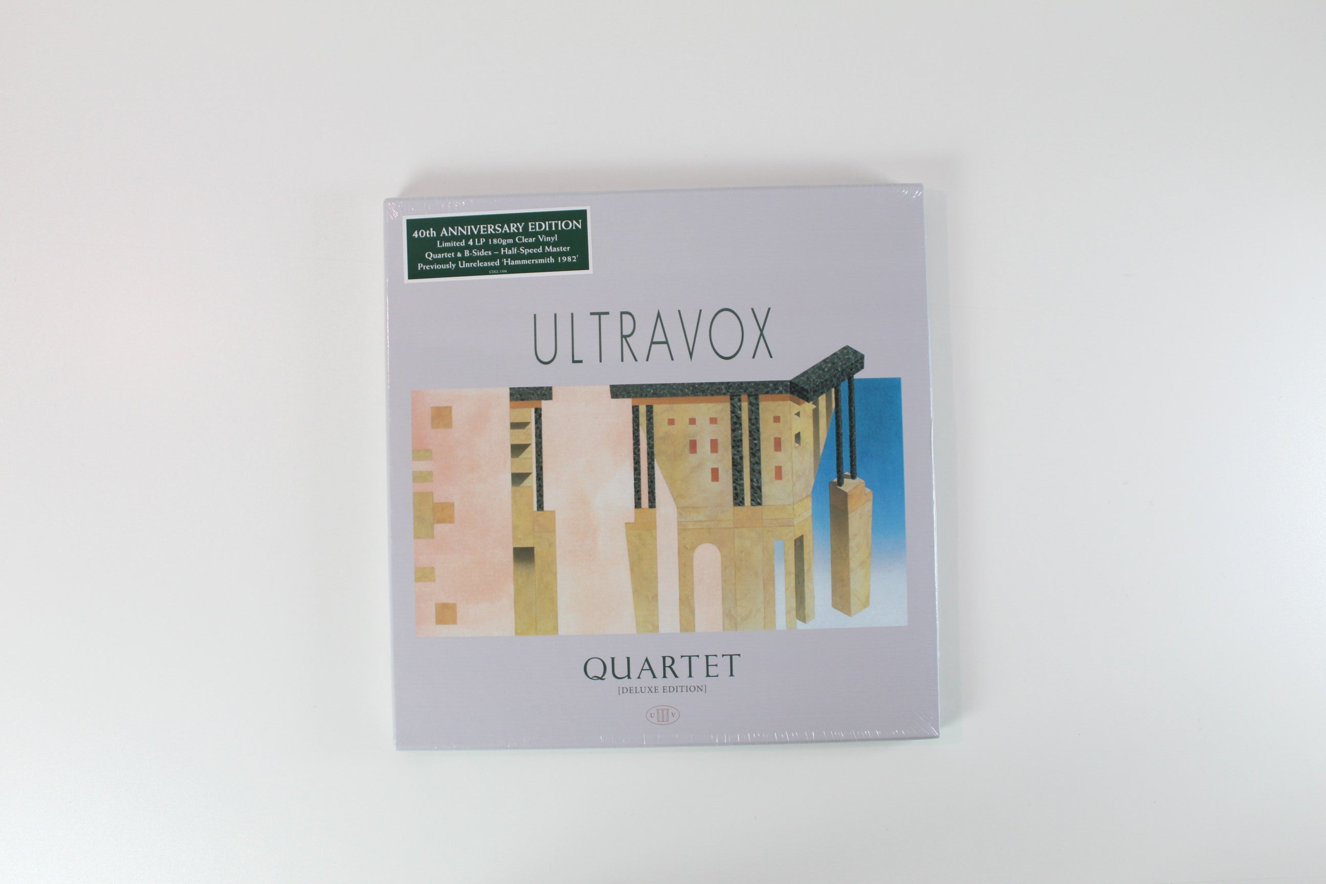 Ultravox - Quartet on Chrysalis Catalogue 180 Gram Half Speed Master Clear Vinyl Box Set Reissue Sealed