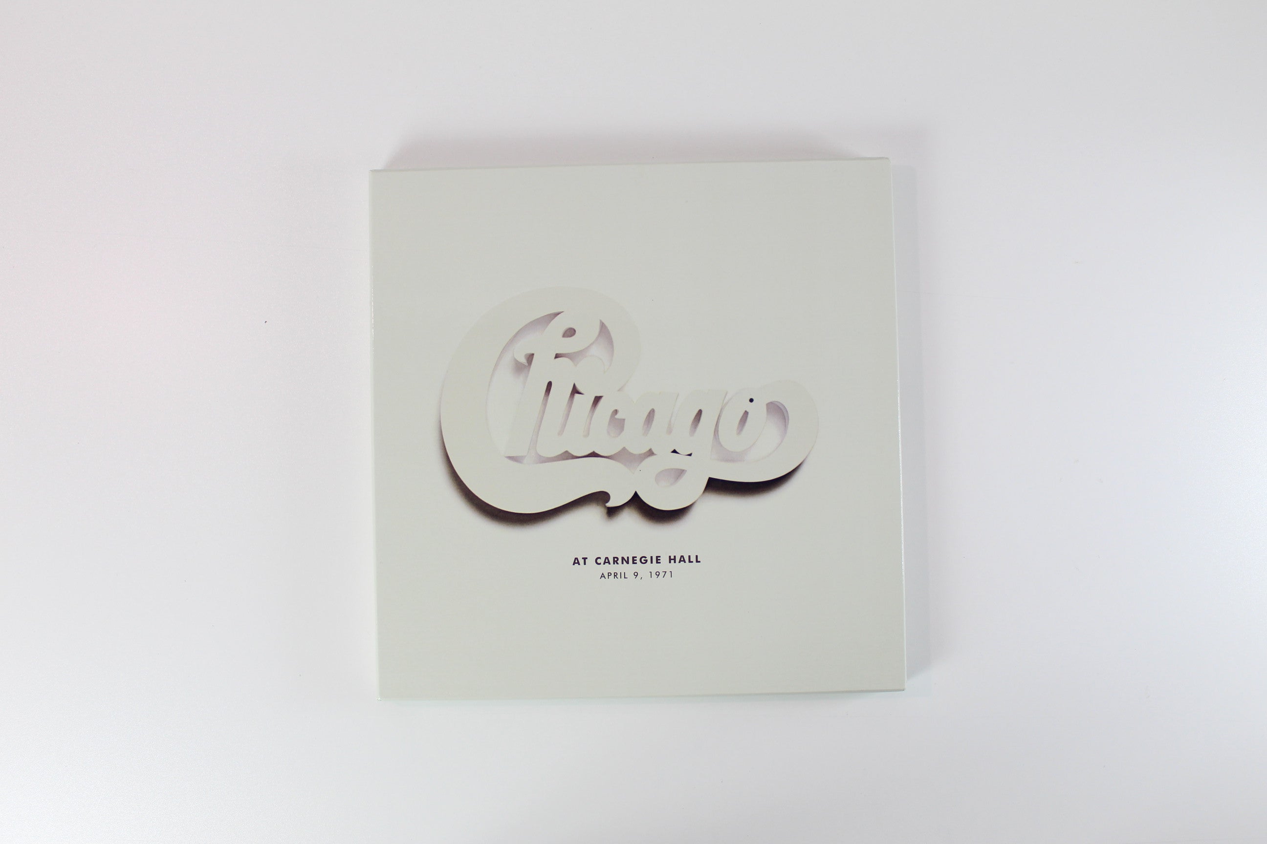 Chicago - At Carnegie Hall - April 9 1971 on Rhino RSD 2022 Ltd Box Set Reissue